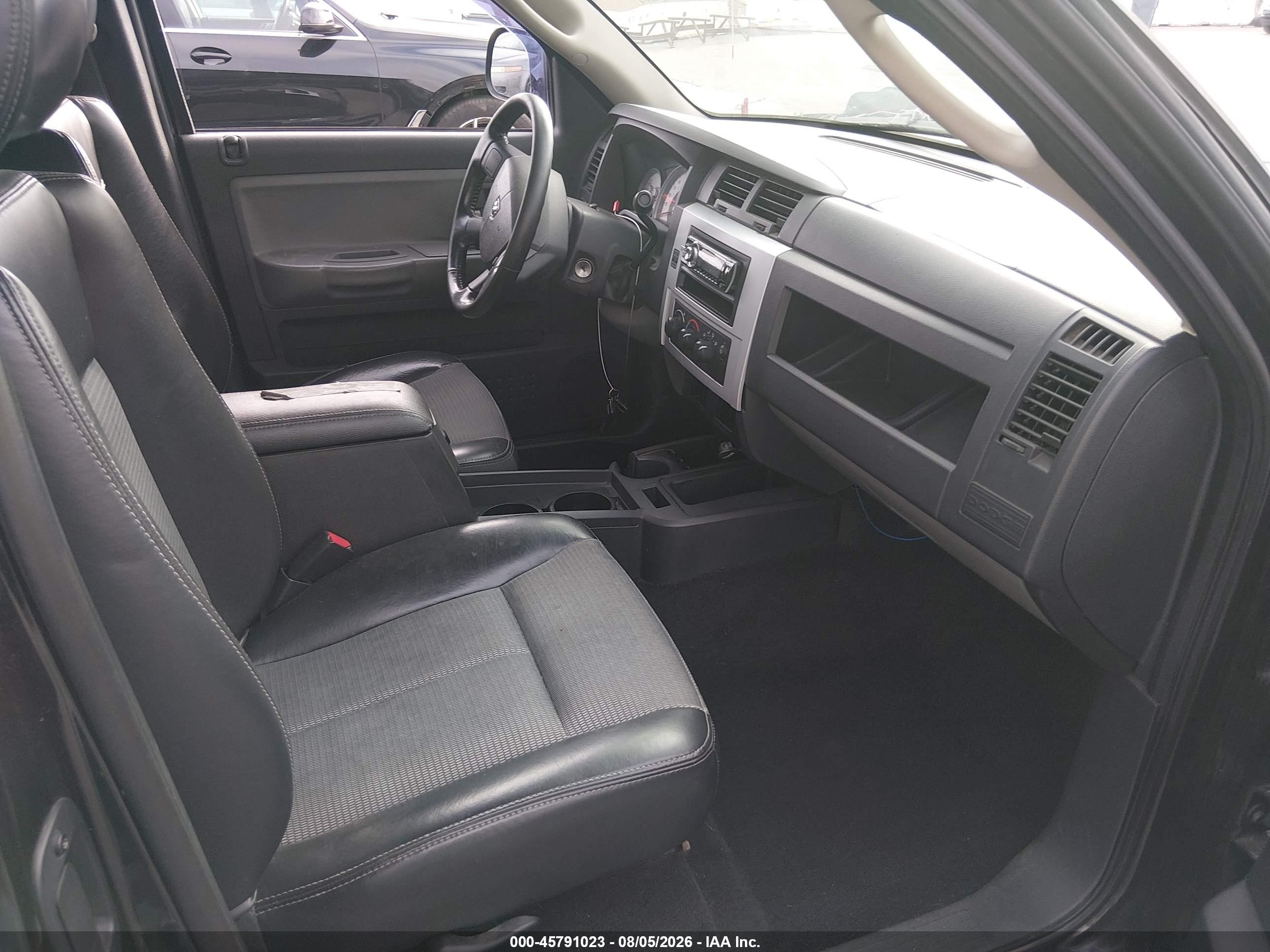 2008 Dodge Dakota Sport Black vin: 1D7HE62K38S602323