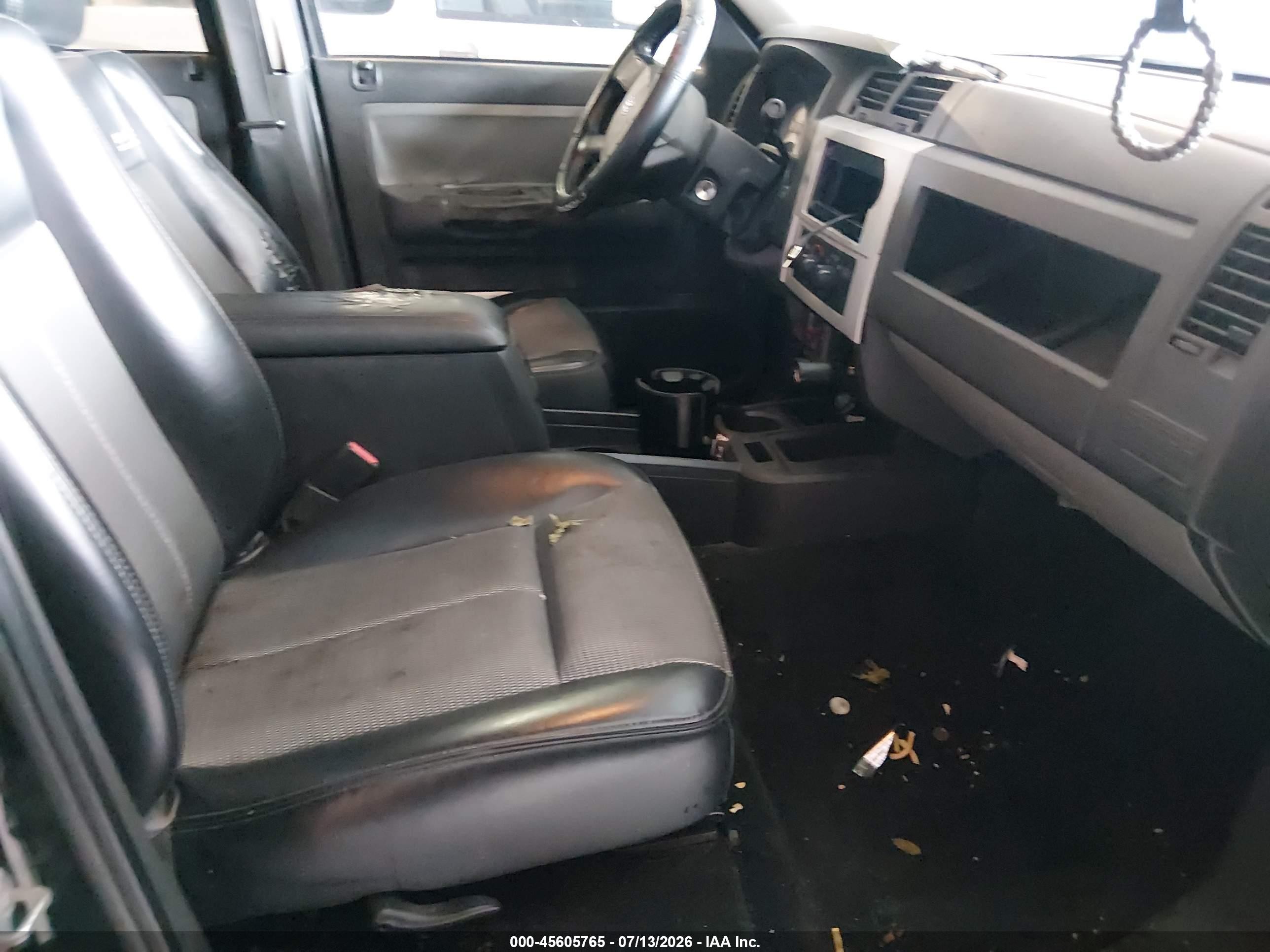 2008 Dodge Dakota Sport Черный vin: 1D7HE68K48S522374