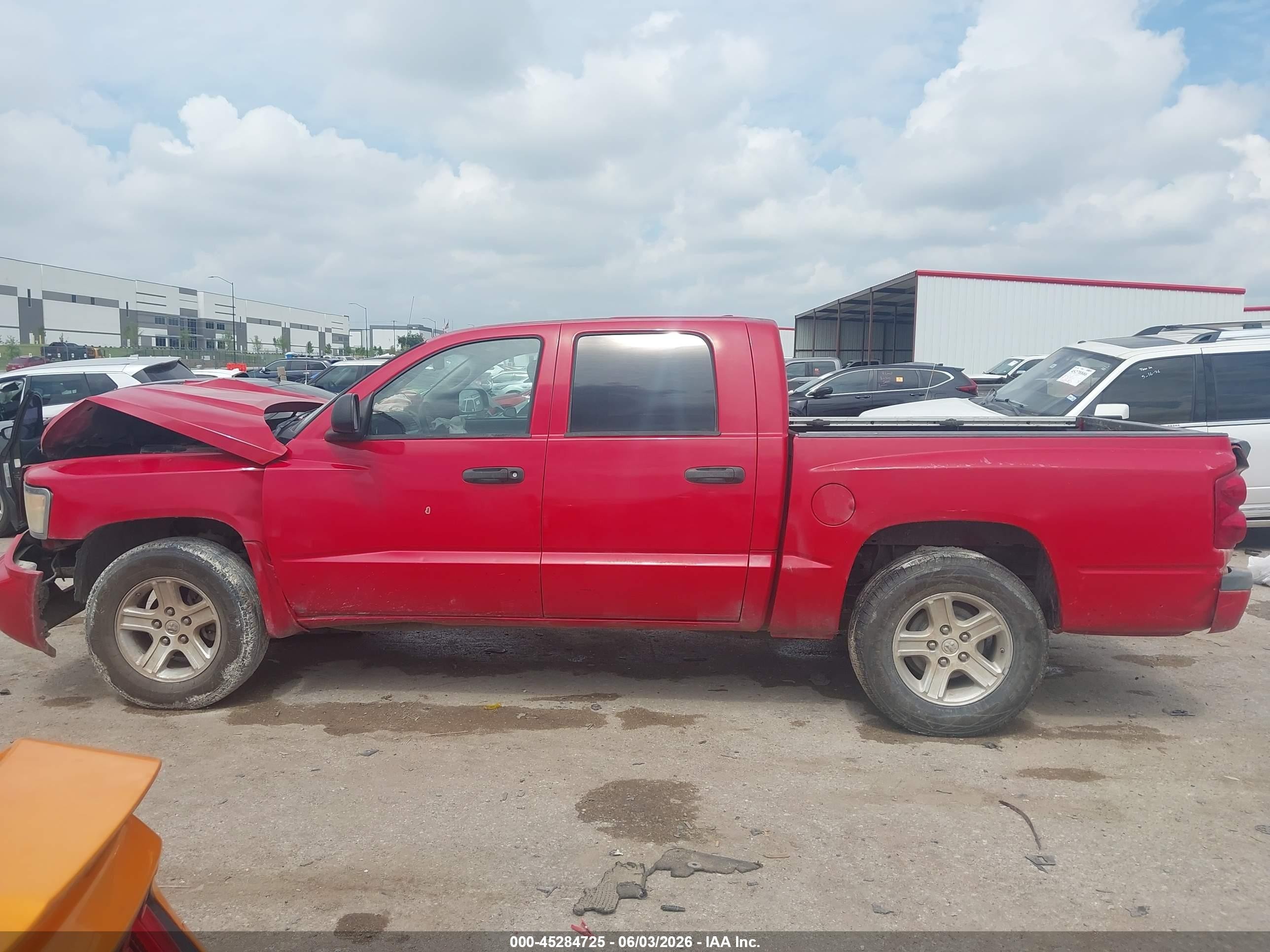 2008 Dodge Dakota Sport Красный vin: 1D7HE68N48S612845