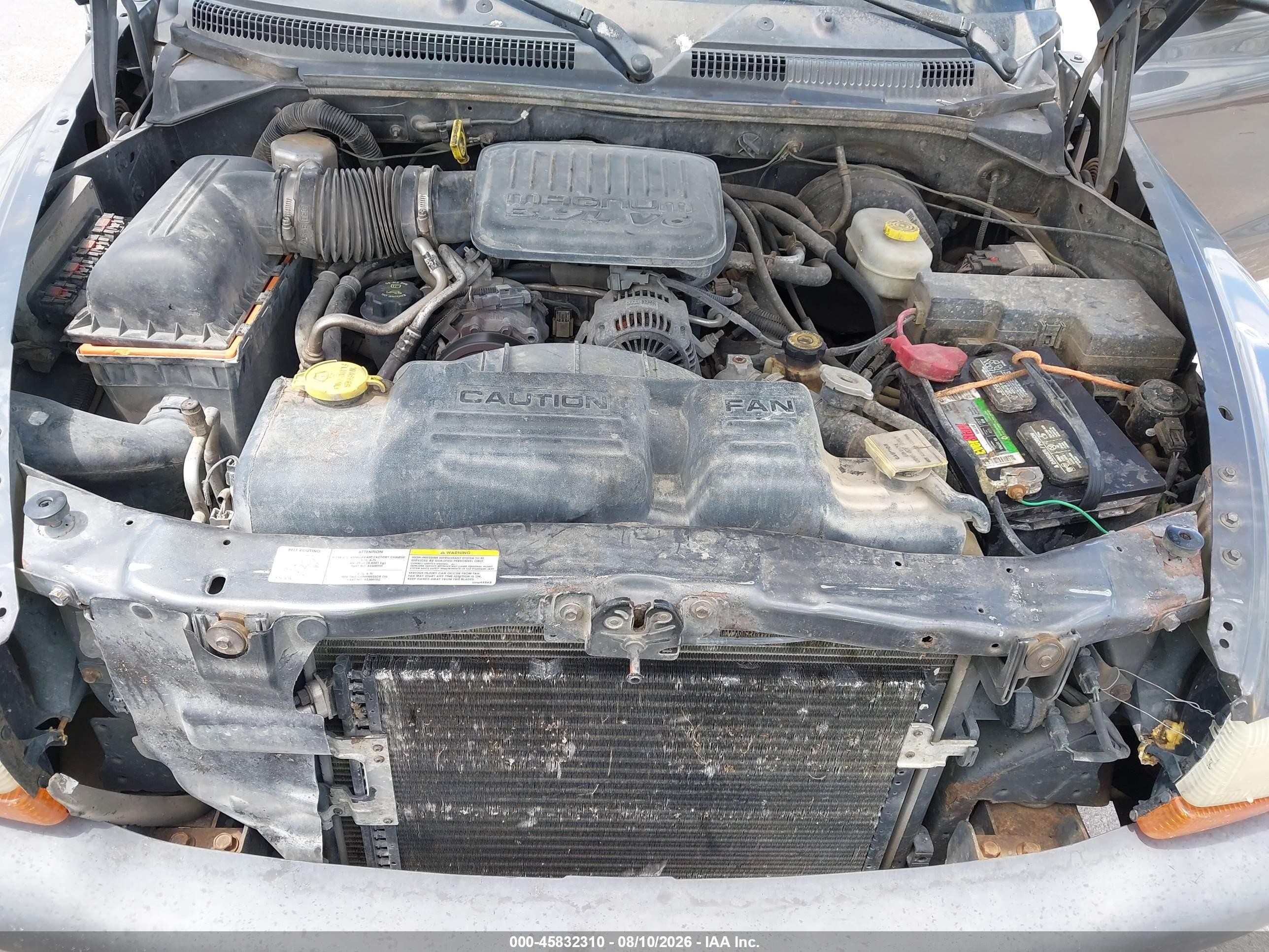 2004 Dodge Dakota   Серый vin: 1D7HG12K74S664136