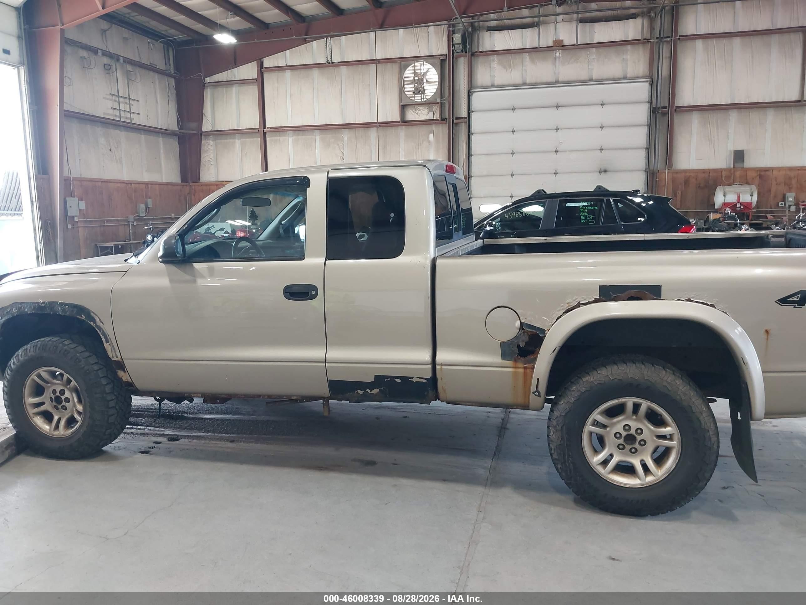 2003 Dodge Dakota   Beige vin: 1D7HG12X33S326047