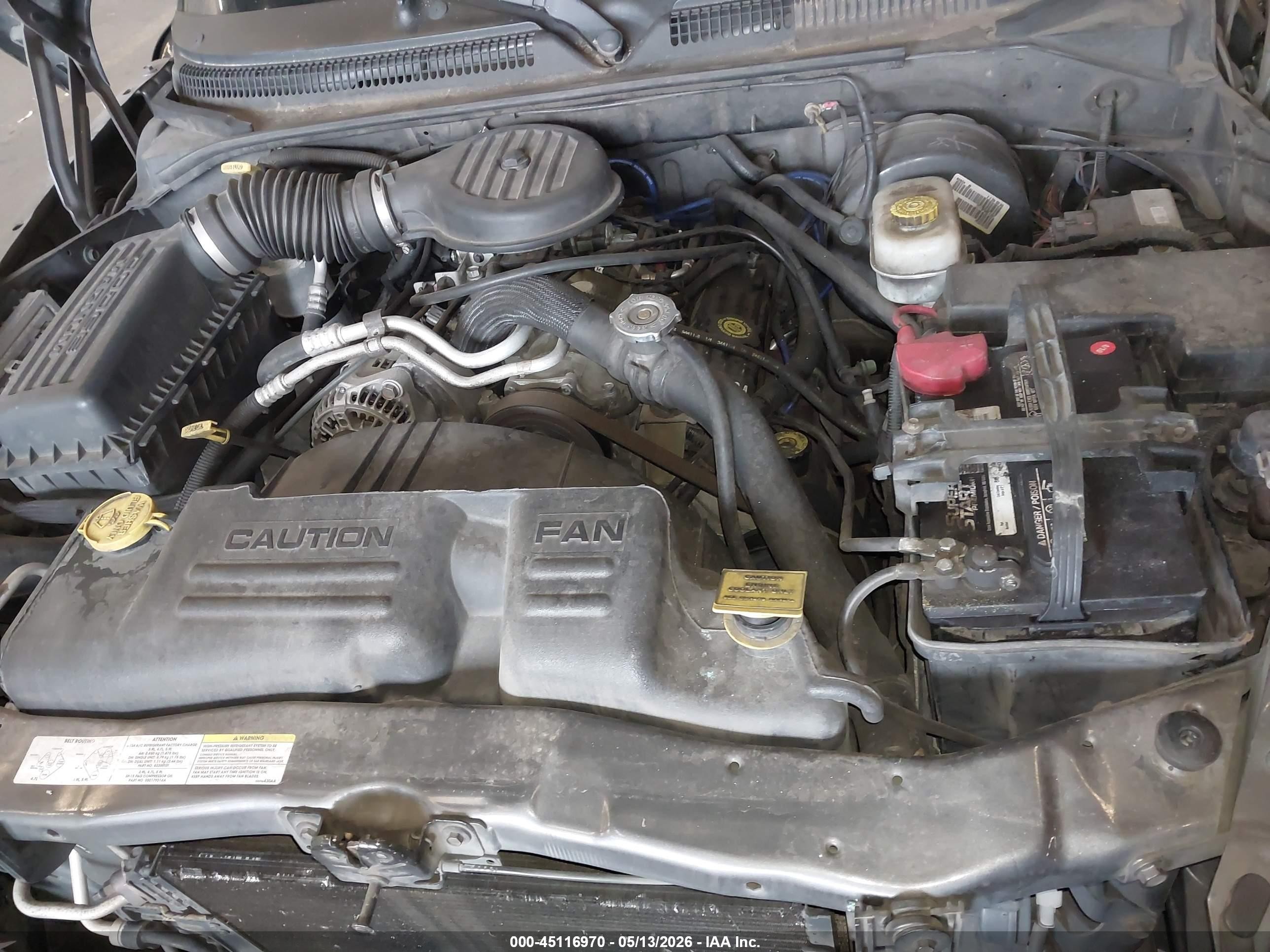 2003 Dodge Dakota   Серебряный vin: 1D7HG12X73S238148