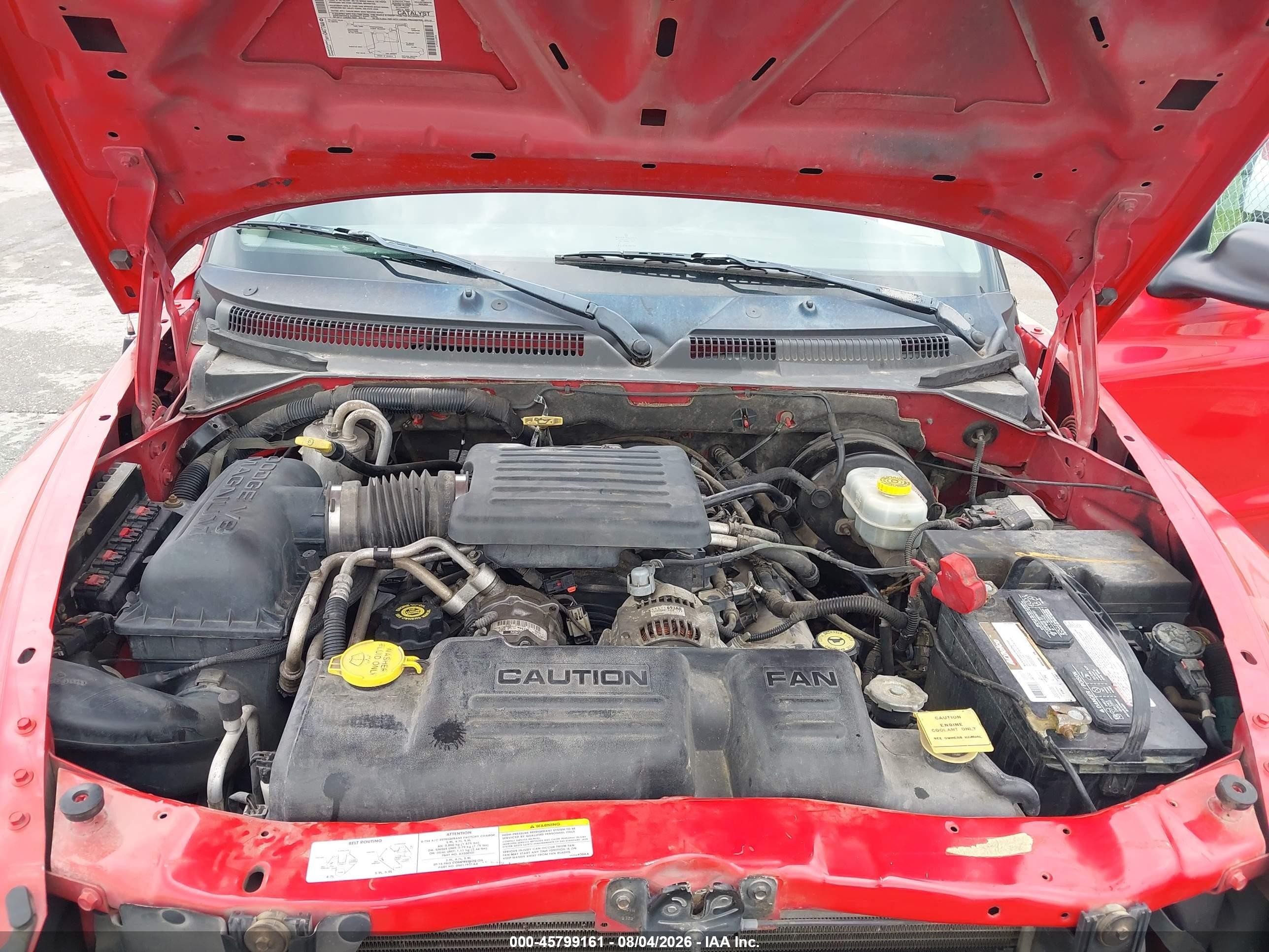 2003 Dodge Dakota Sport Red vin: 1D7HG32N33S170800
