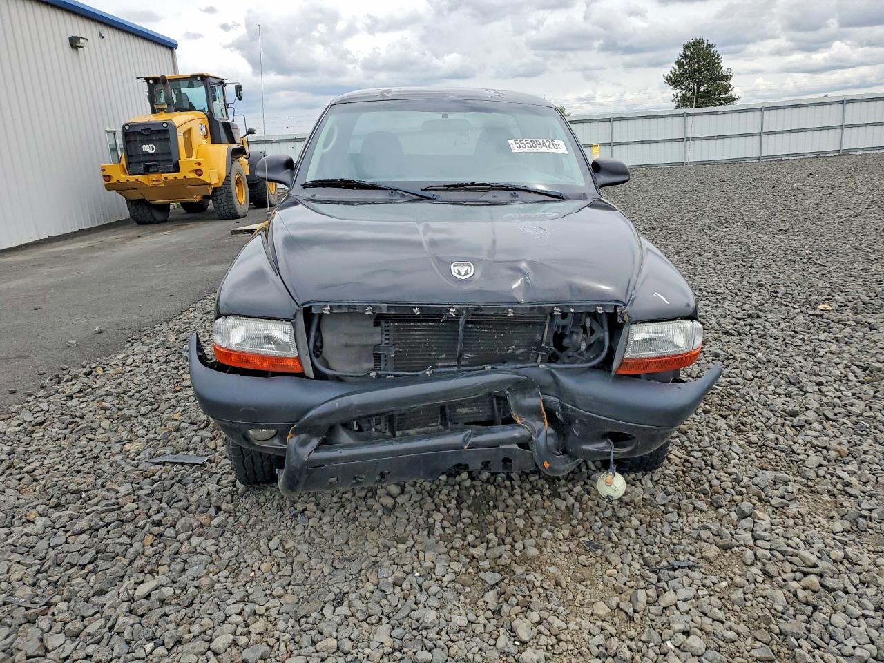 2003 Dodge Dakota Sport Black vin: 1D7HG32N43S334233