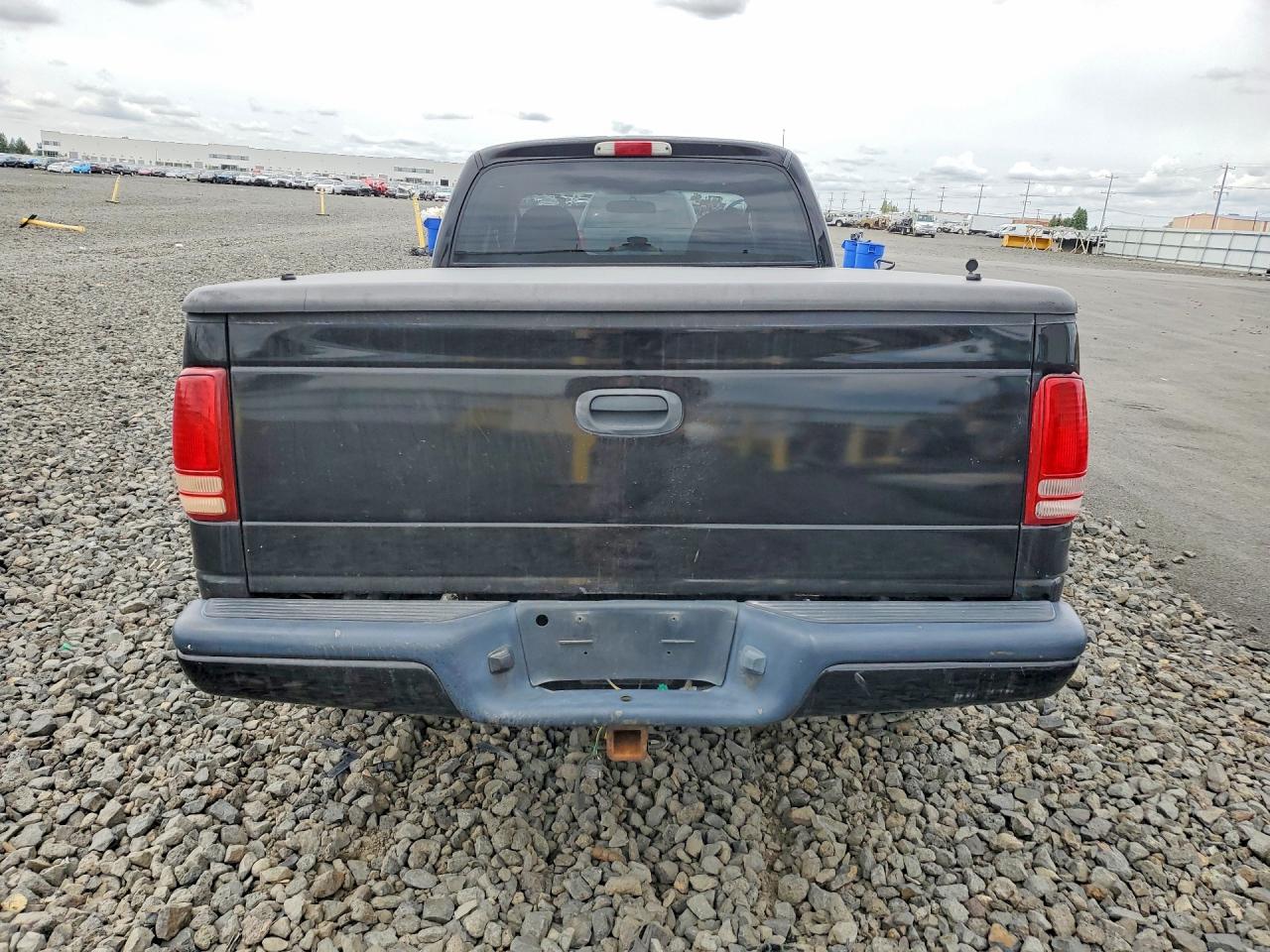 2003 Dodge Dakota Sport Black vin: 1D7HG32N43S334233