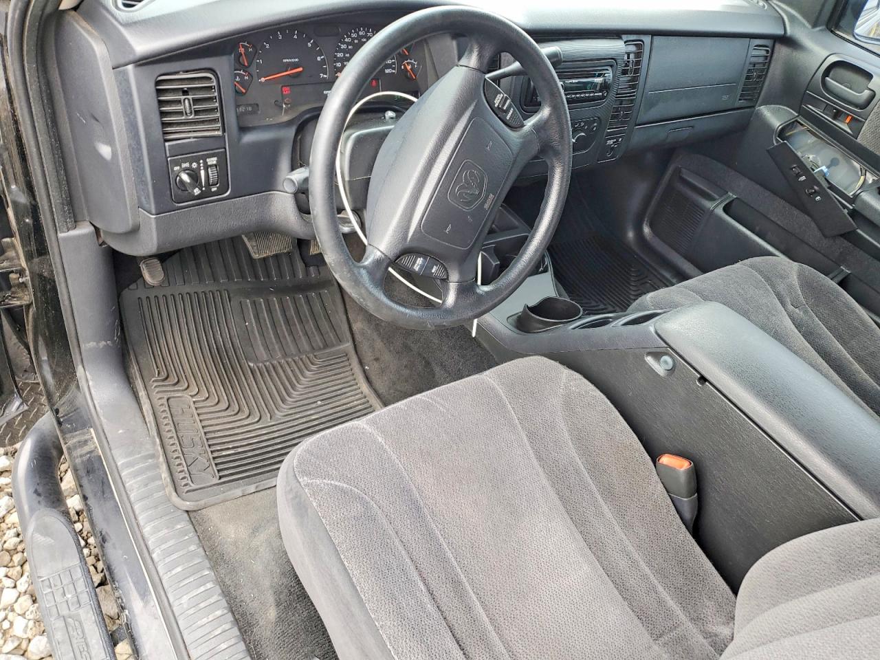 2003 Dodge Dakota Sport Black vin: 1D7HG32N43S334233