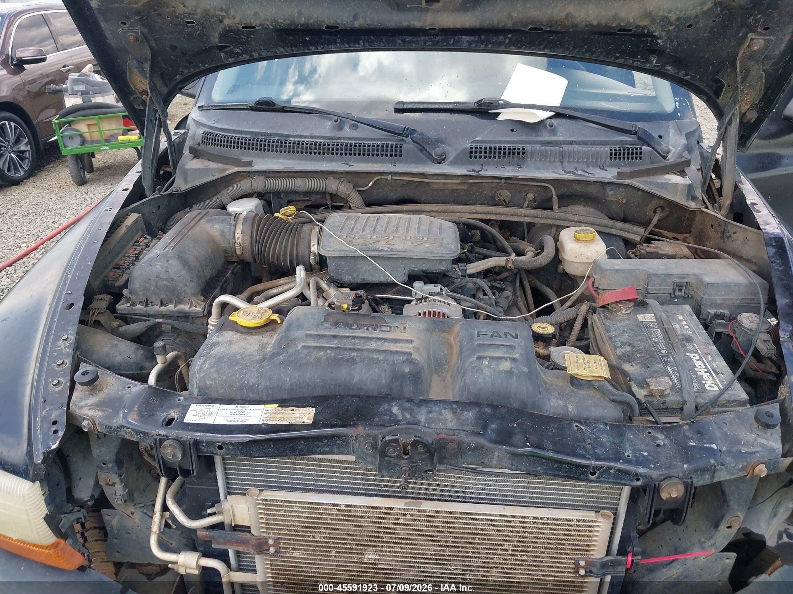2004 Dodge Dakota Sport/sxt Black vin: 1D7HG38N54S688531
