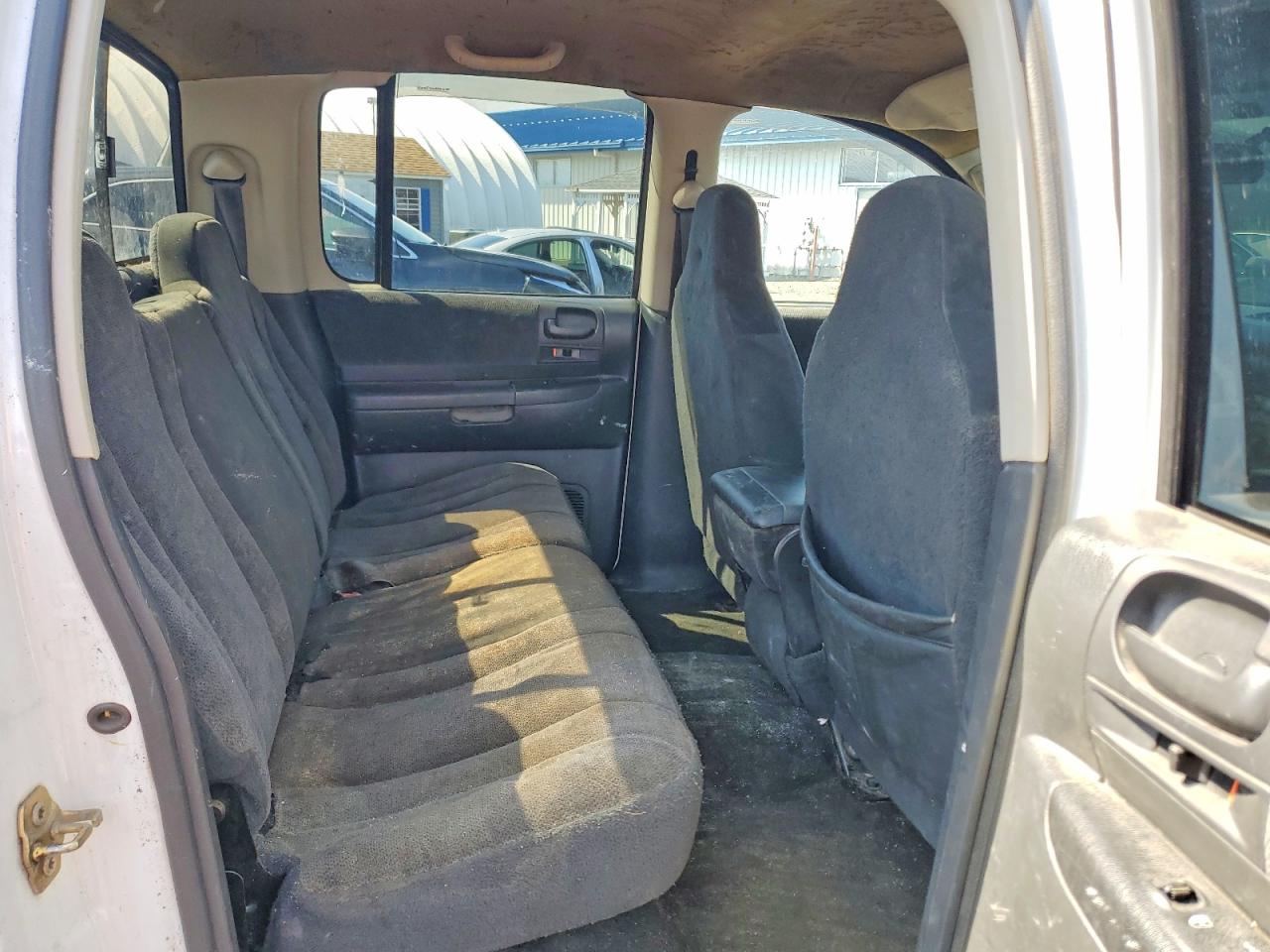 2004 Dodge Dakota Quad Sport White vin: 1D7HG38N74S758580