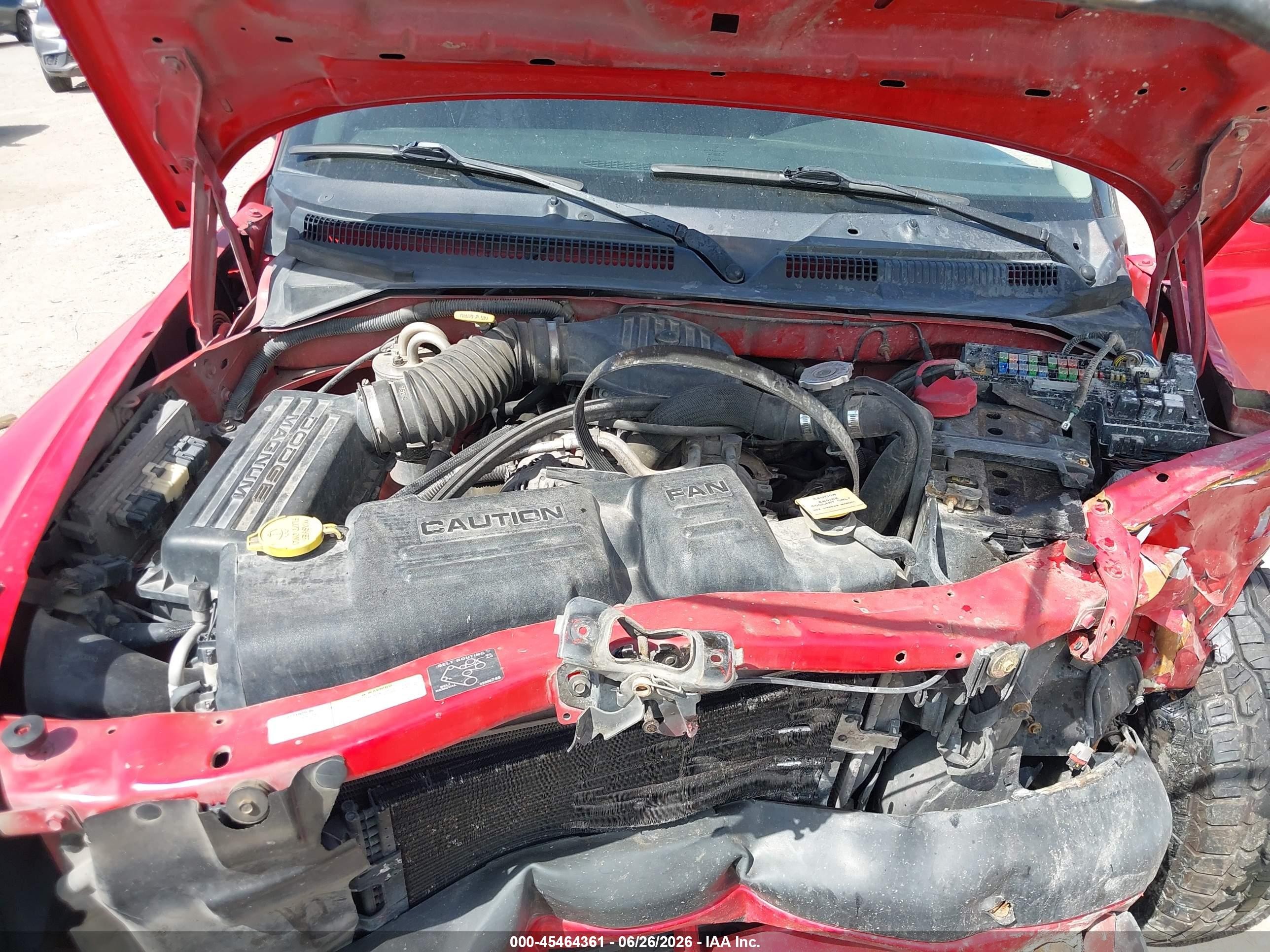 2003 Dodge Dakota Sport/sxt Red vin: 1D7HG38XX3S124504