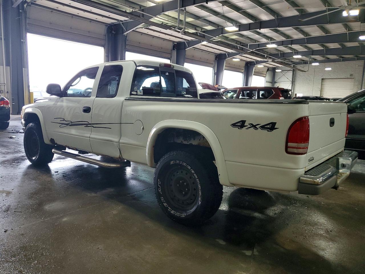 2003 Dodge Dakota Slt White vin: 1D7HG42N73S181952