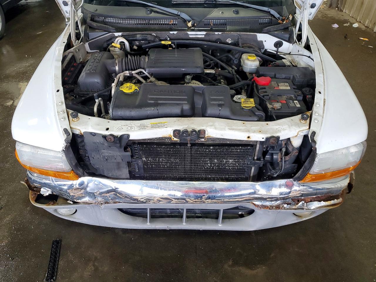 2003 Dodge Dakota Slt White vin: 1D7HG42N73S181952