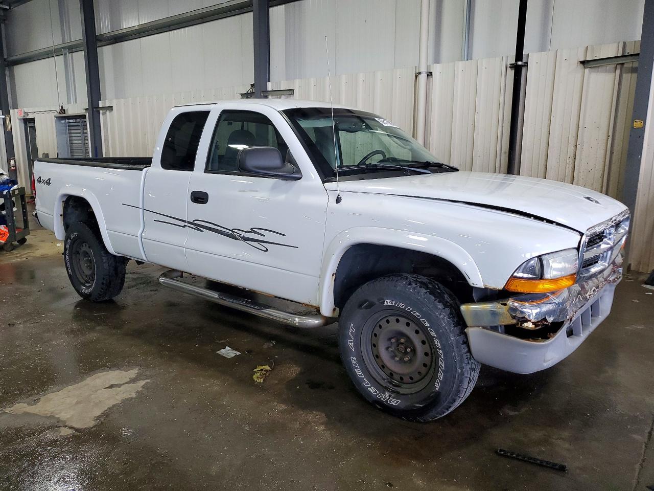 2003 Dodge Dakota Slt White vin: 1D7HG42N73S181952