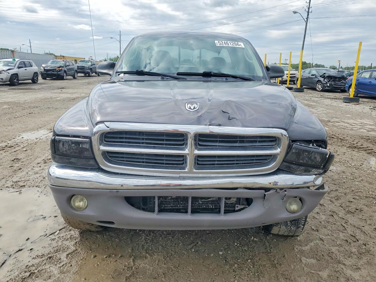 2003 Dodge Dakota Slt Gray vin: 1D7HG42X53S344423
