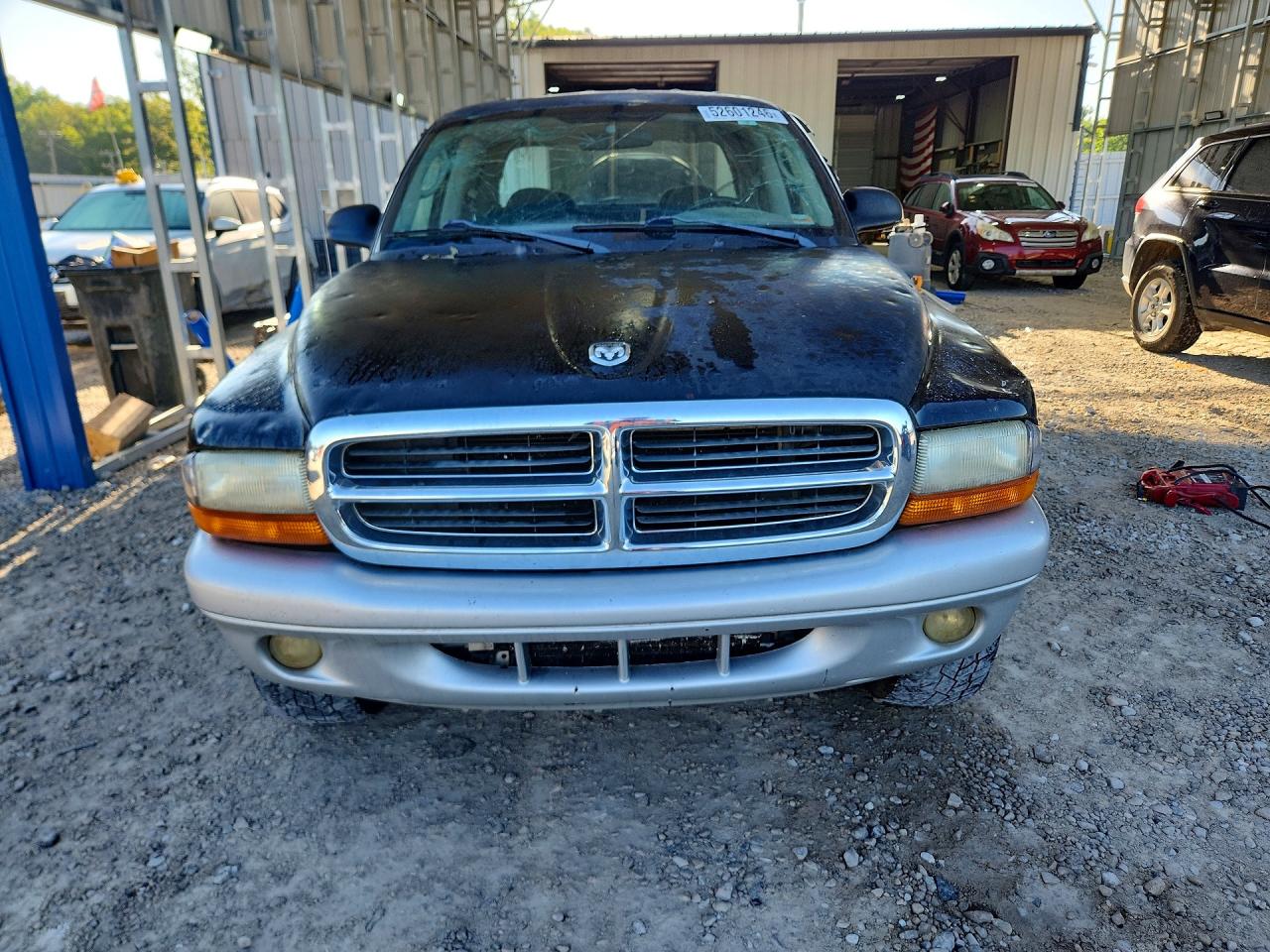 2004 Dodge Dakota Quad Slt Black vin: 1D7HG48N04S699412