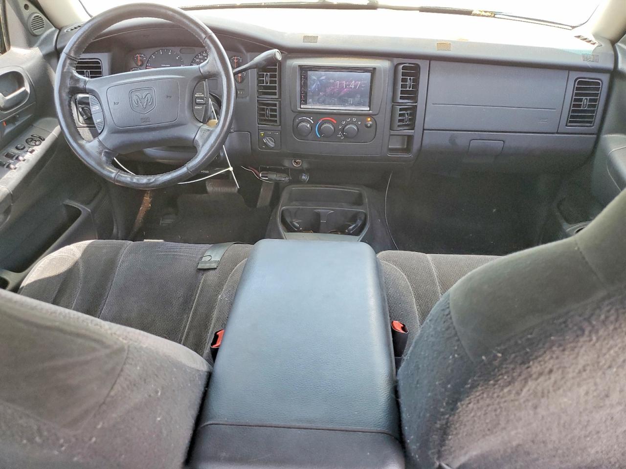 2004 Dodge Dakota Quad Slt Blue vin: 1D7HG48N04S764422