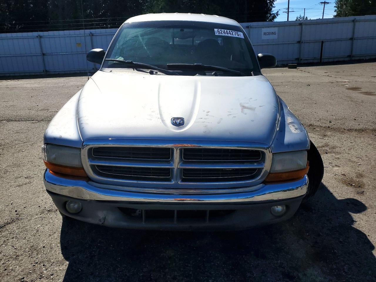 2004 Dodge Dakota Quad Slt Silver vin: 1D7HG48N14S693618