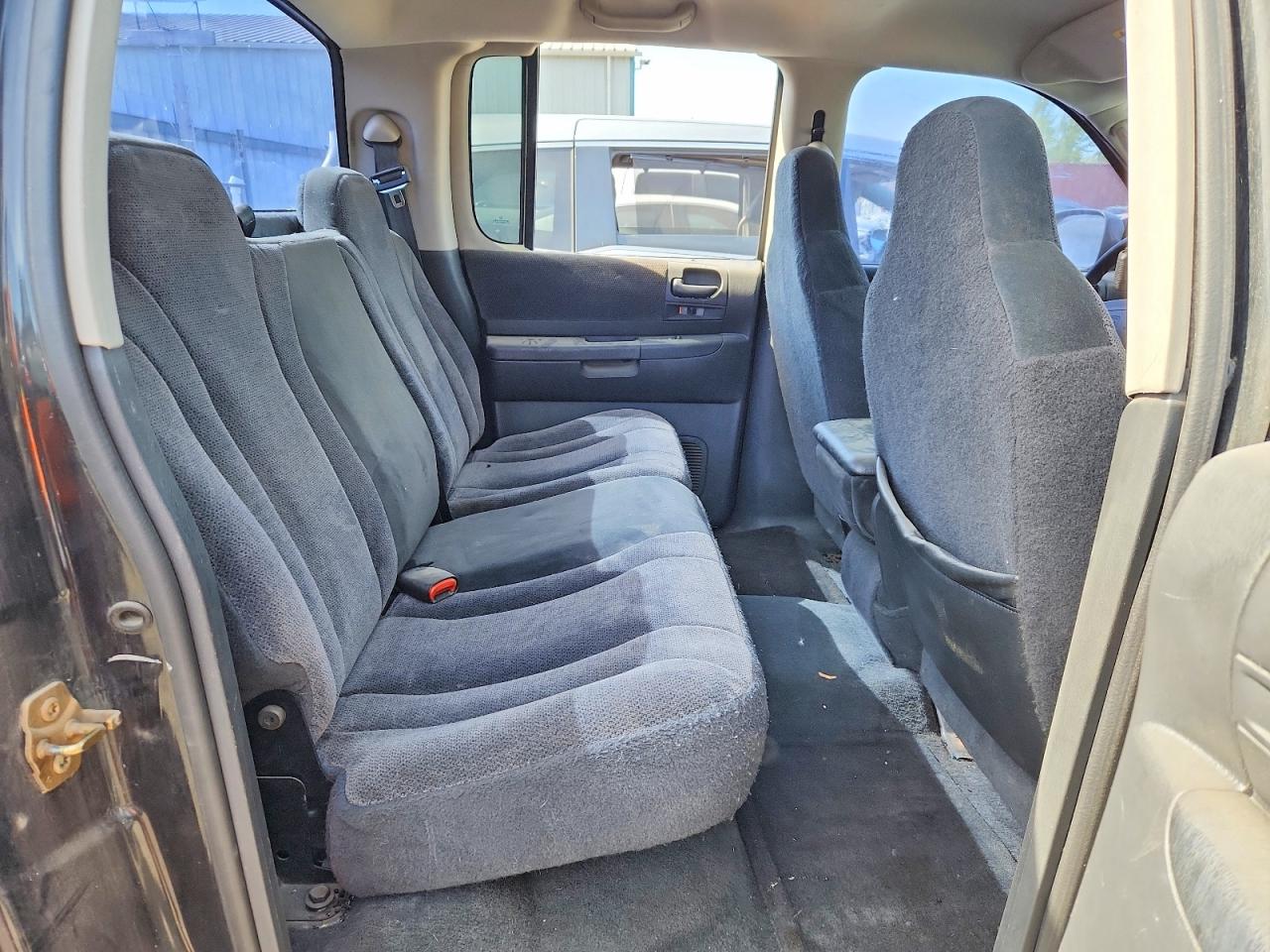 2004 Dodge Dakota Black vin: 1D7HG48N14S774246