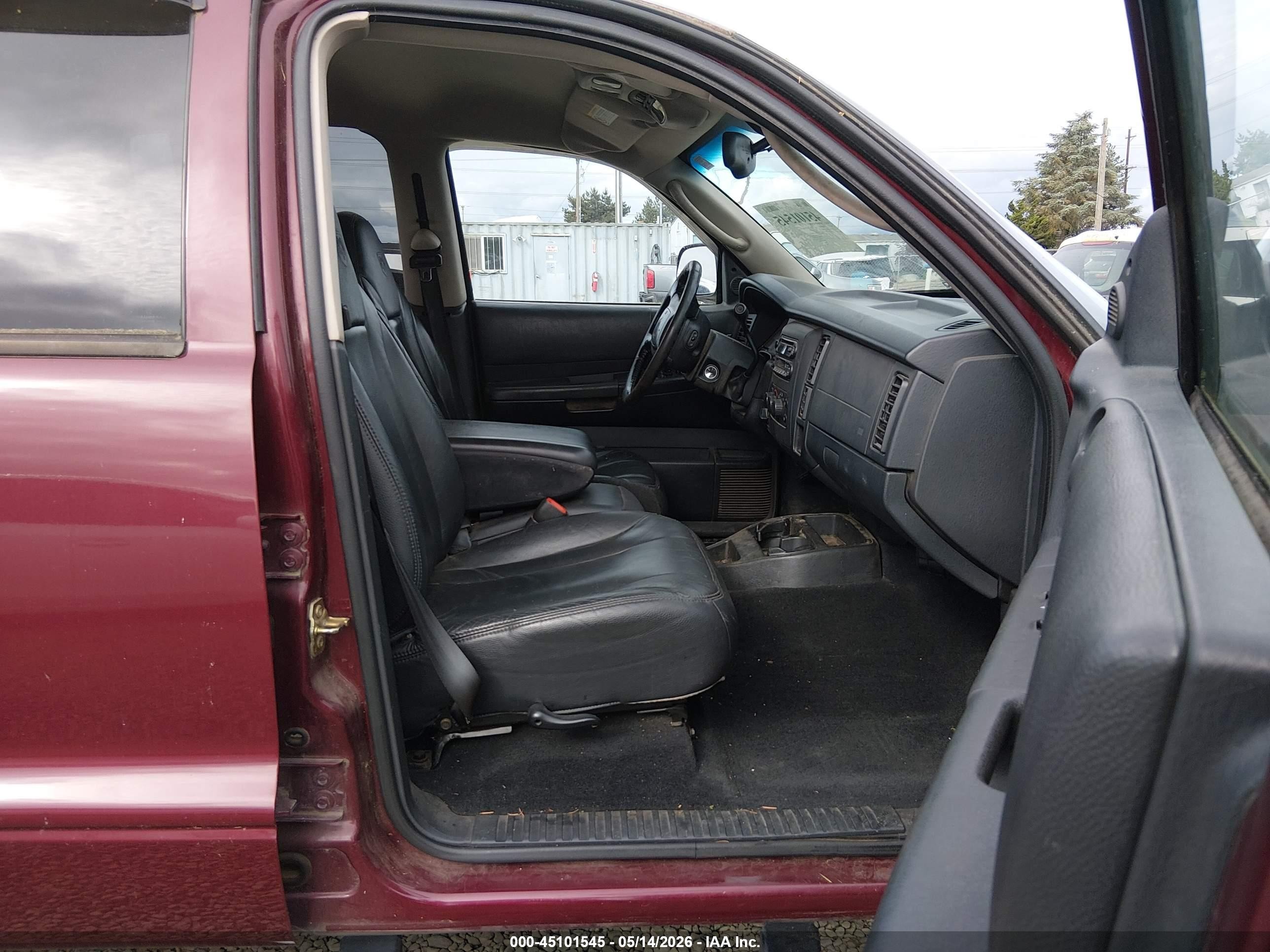 2003 Dodge Dakota Slt Red vin: 1D7HG48N23S312633
