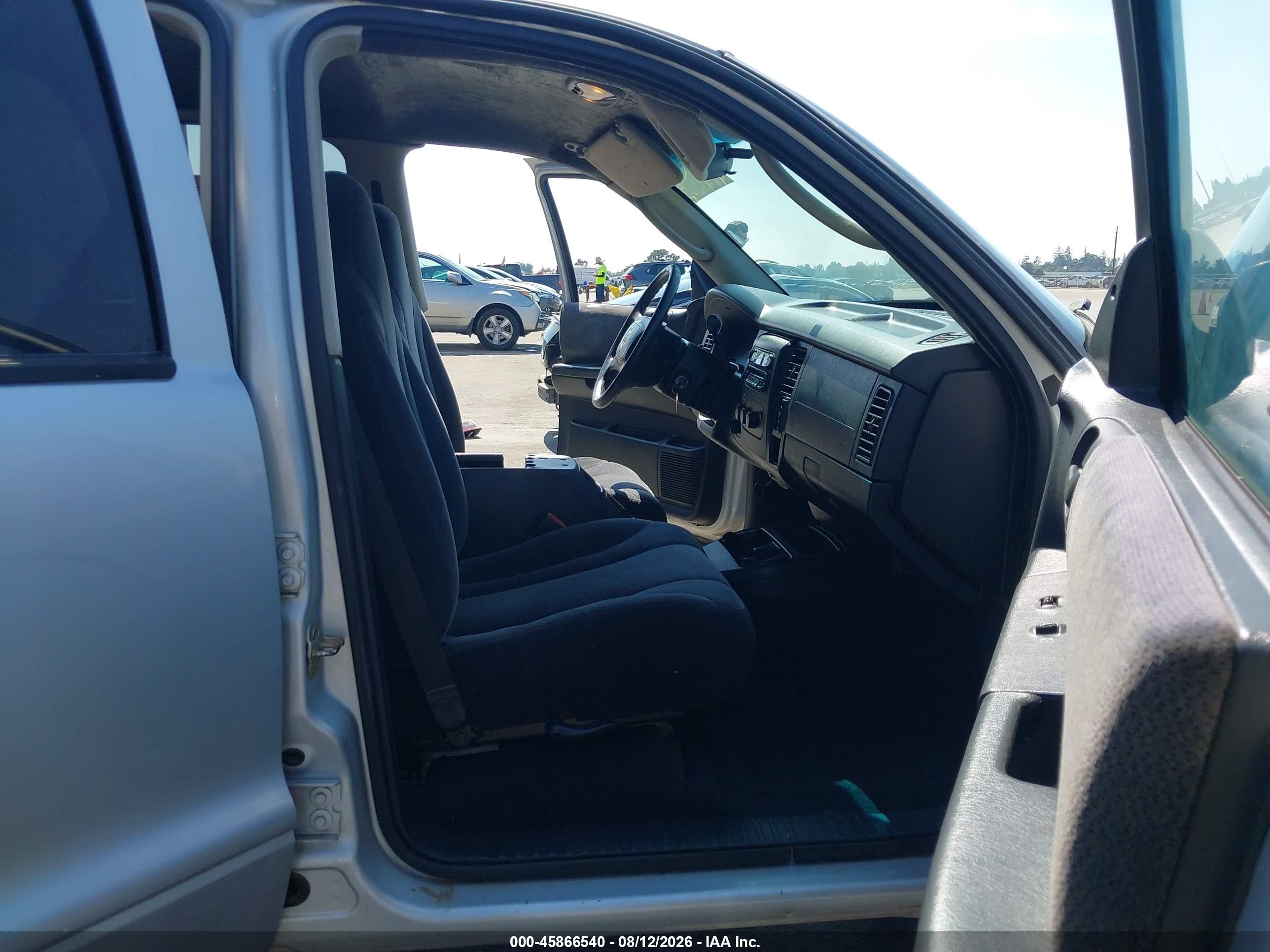 2004 Dodge Dakota Slt Silver vin: 1D7HG48N24S510338