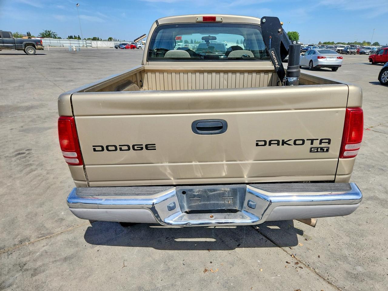 2004 Dodge Dakota Quad Slt Желто-коричневый vin: 1D7HG48N24S522019