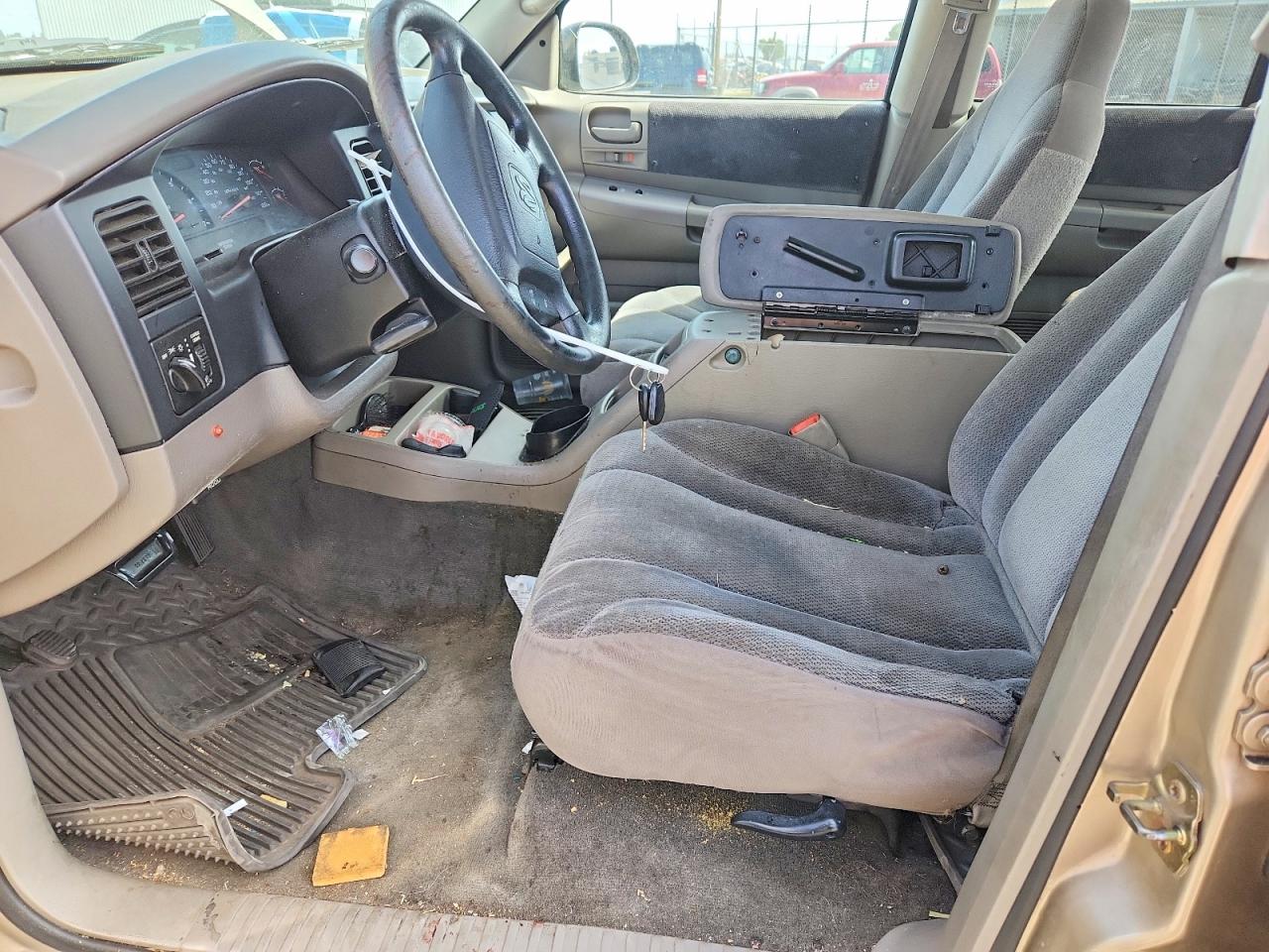 2004 Dodge Dakota Quad Slt Желто-коричневый vin: 1D7HG48N24S522019