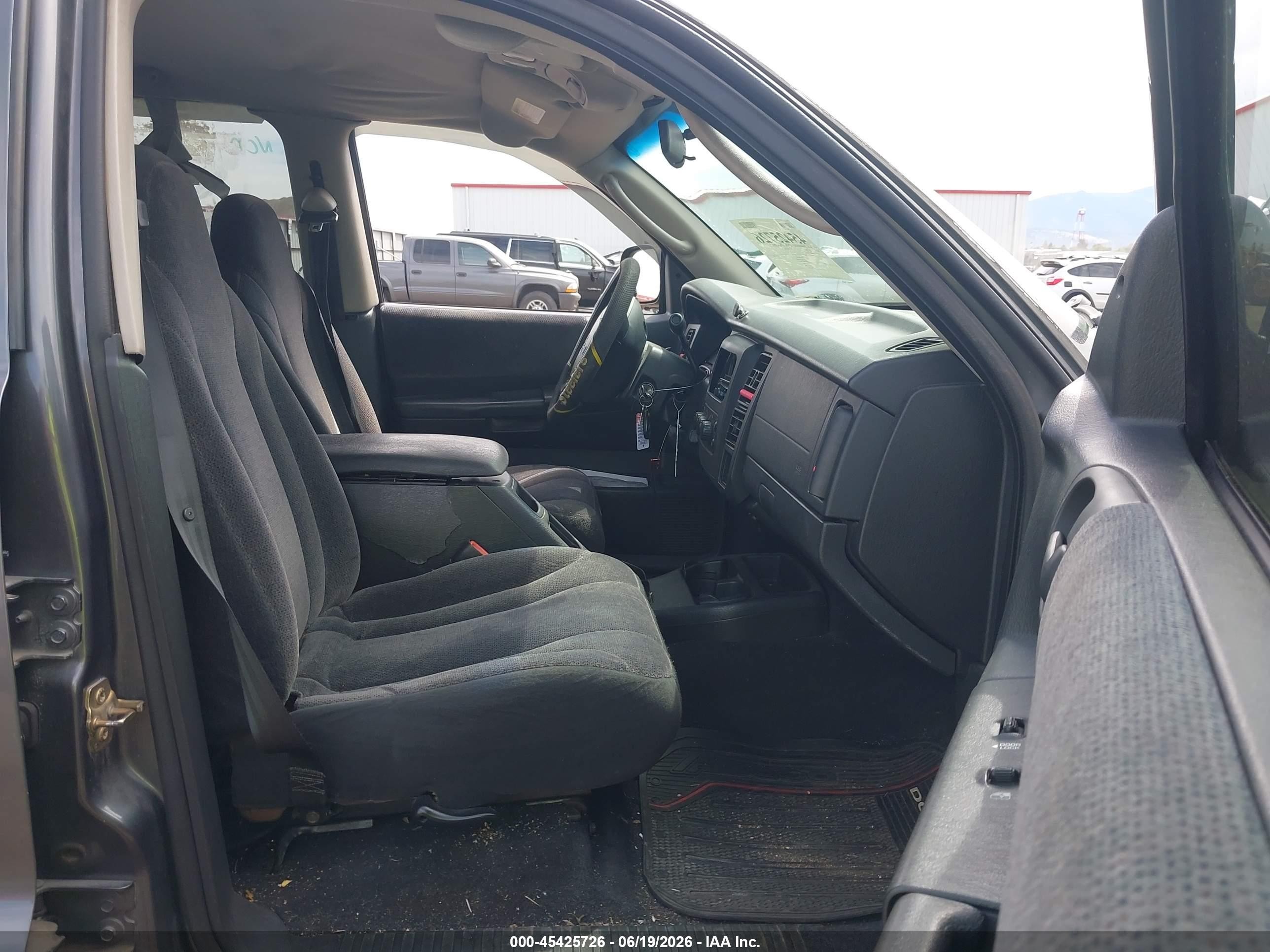 2003 Dodge Dakota Slt Gray vin: 1D7HG48N33S106043