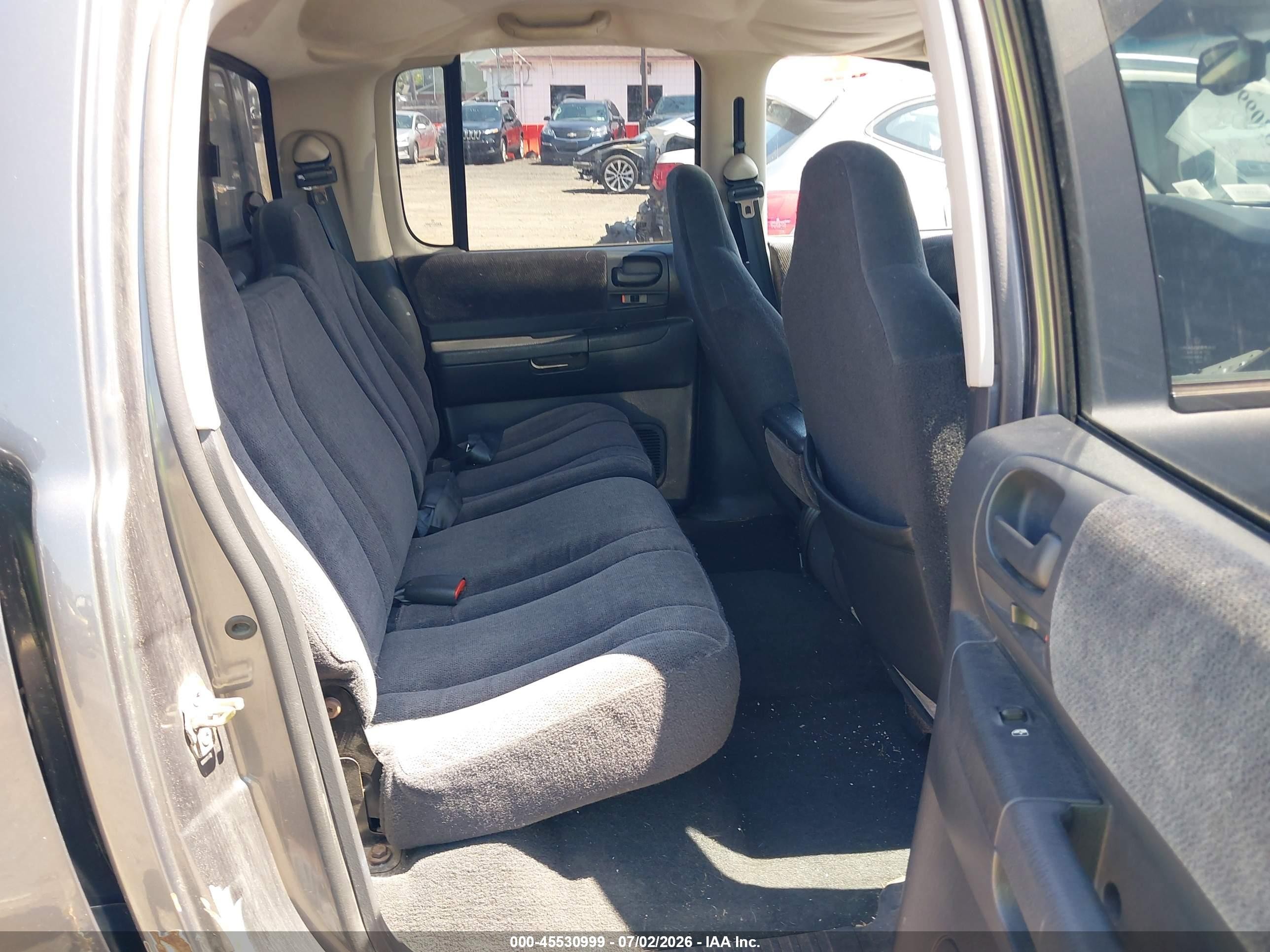 2003 Dodge Dakota Slt Gray vin: 1D7HG48N33S185973