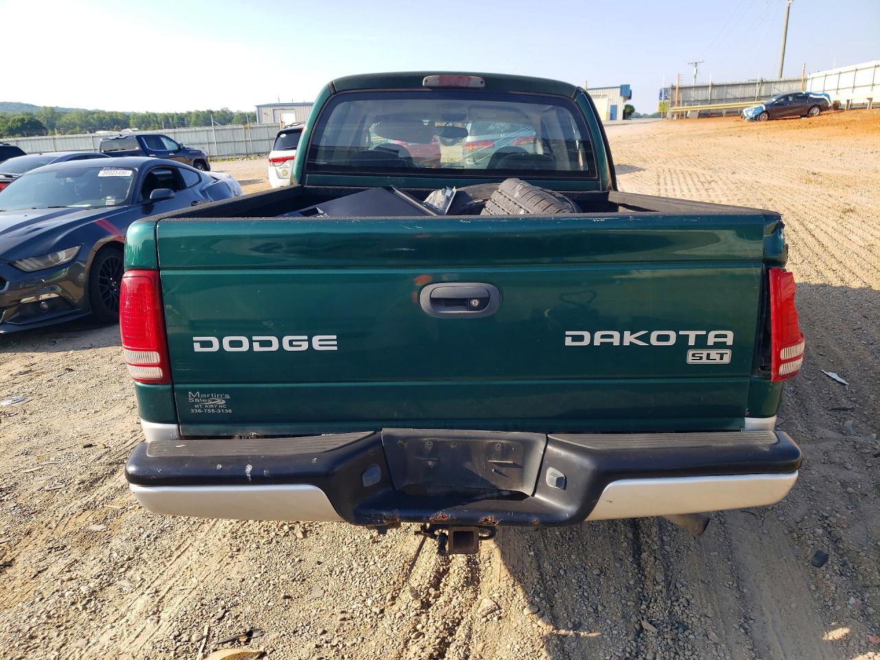 2004 Dodge Dakota Quad Slt Green vin: 1D7HG48N44S523690