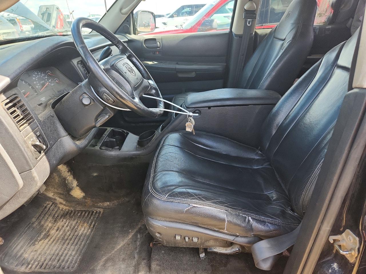 2003 Dodge Dakota Quad Slt Черный vin: 1D7HG48N53S138721