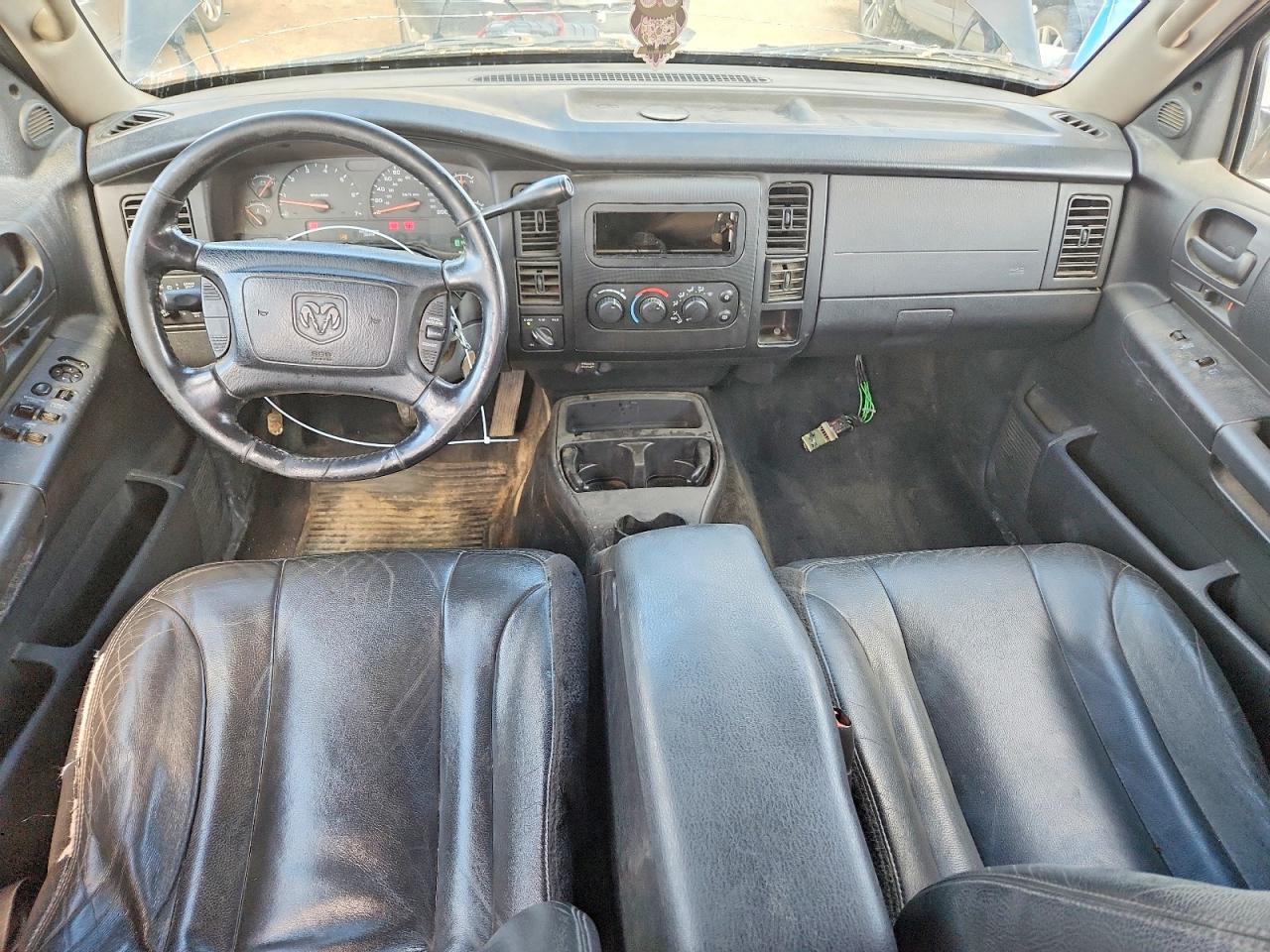 2003 Dodge Dakota Quad Slt Черный vin: 1D7HG48N53S138721