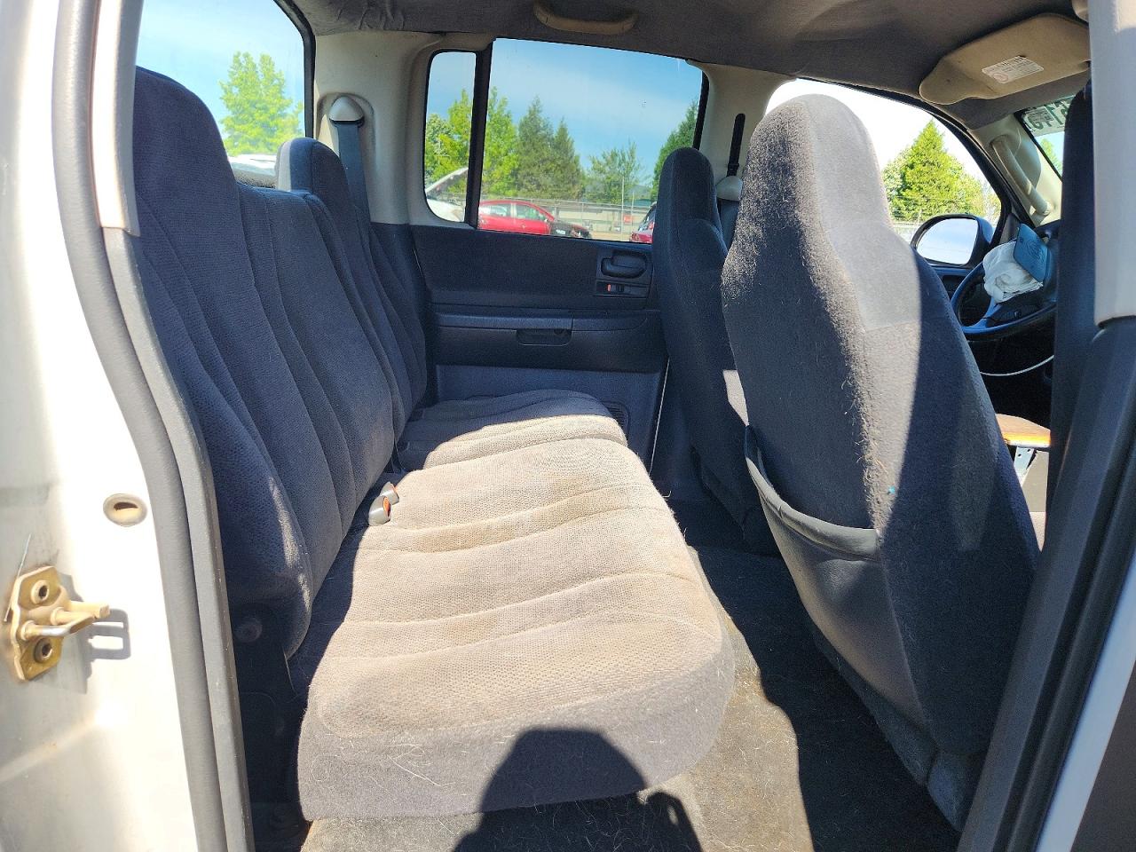 2003 Dodge Dakota Quad Slt Silver vin: 1D7HG48N63S221445