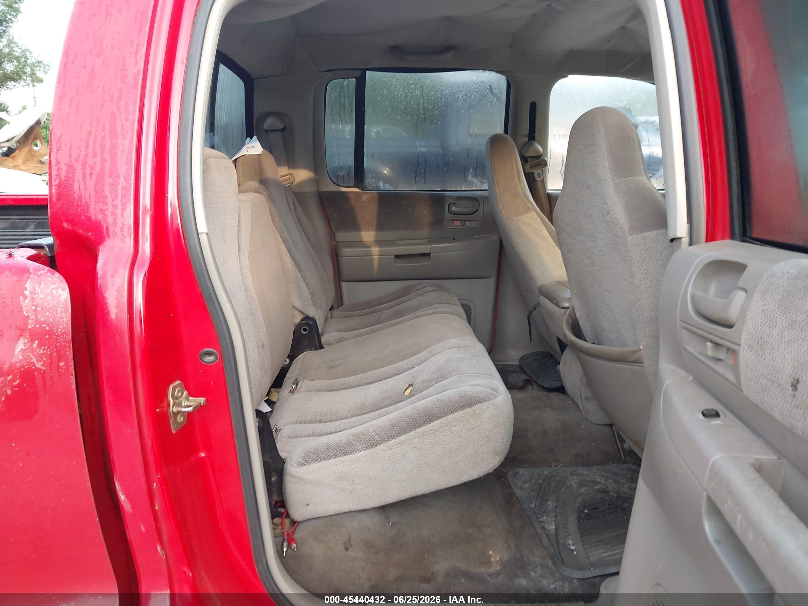 2004 Dodge Dakota Slt Red vin: 1D7HG48N64S540426