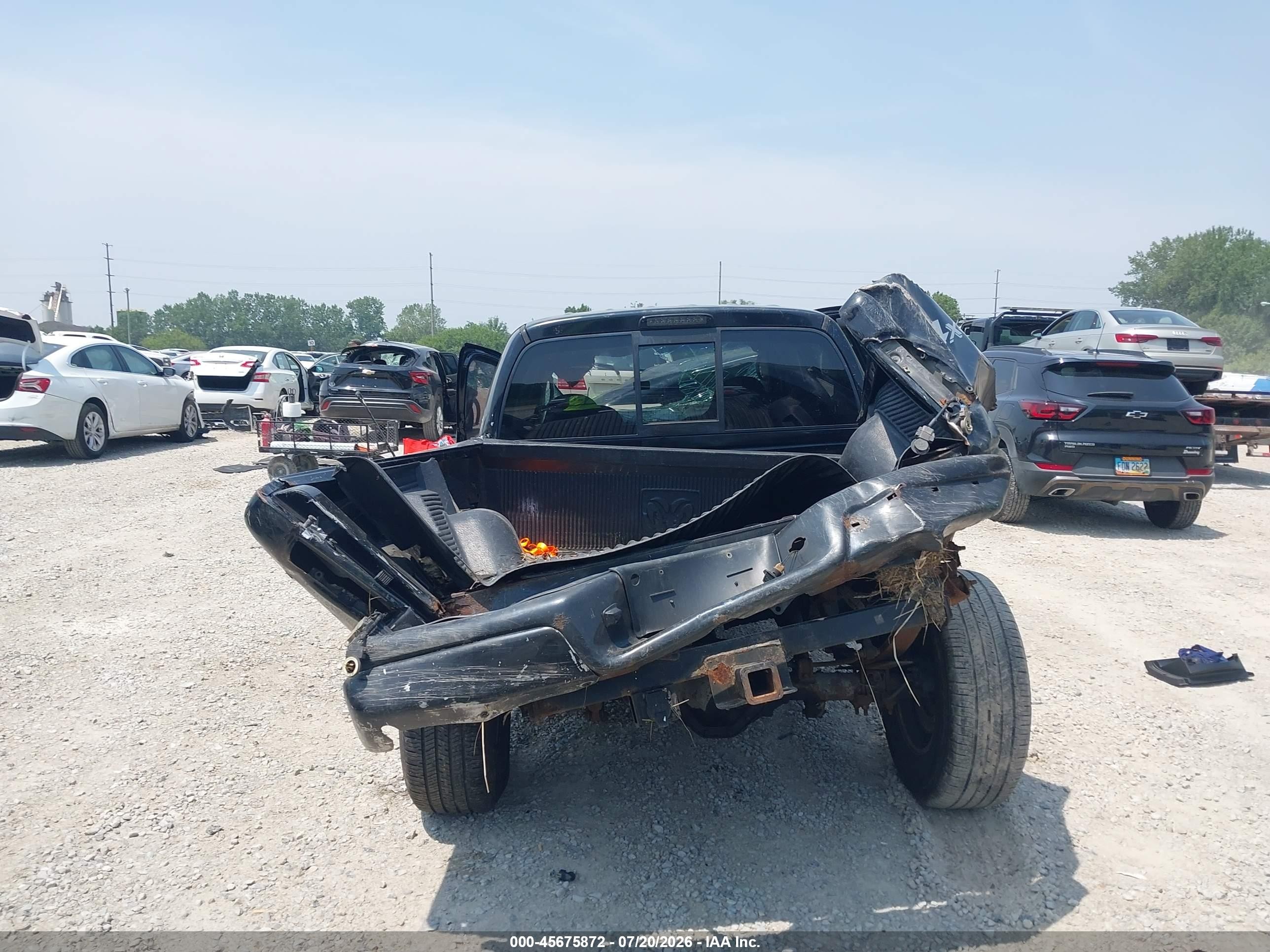 2004 Dodge Dakota Slt Black vin: 1D7HG48N84S522610