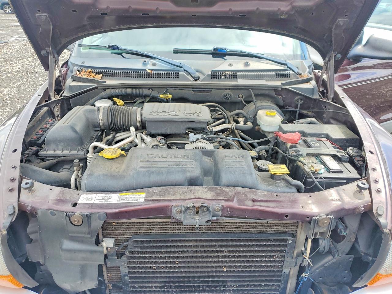 2004 Dodge Dakota Quad Slt Бордовый vin: 1D7HG48N94S701805