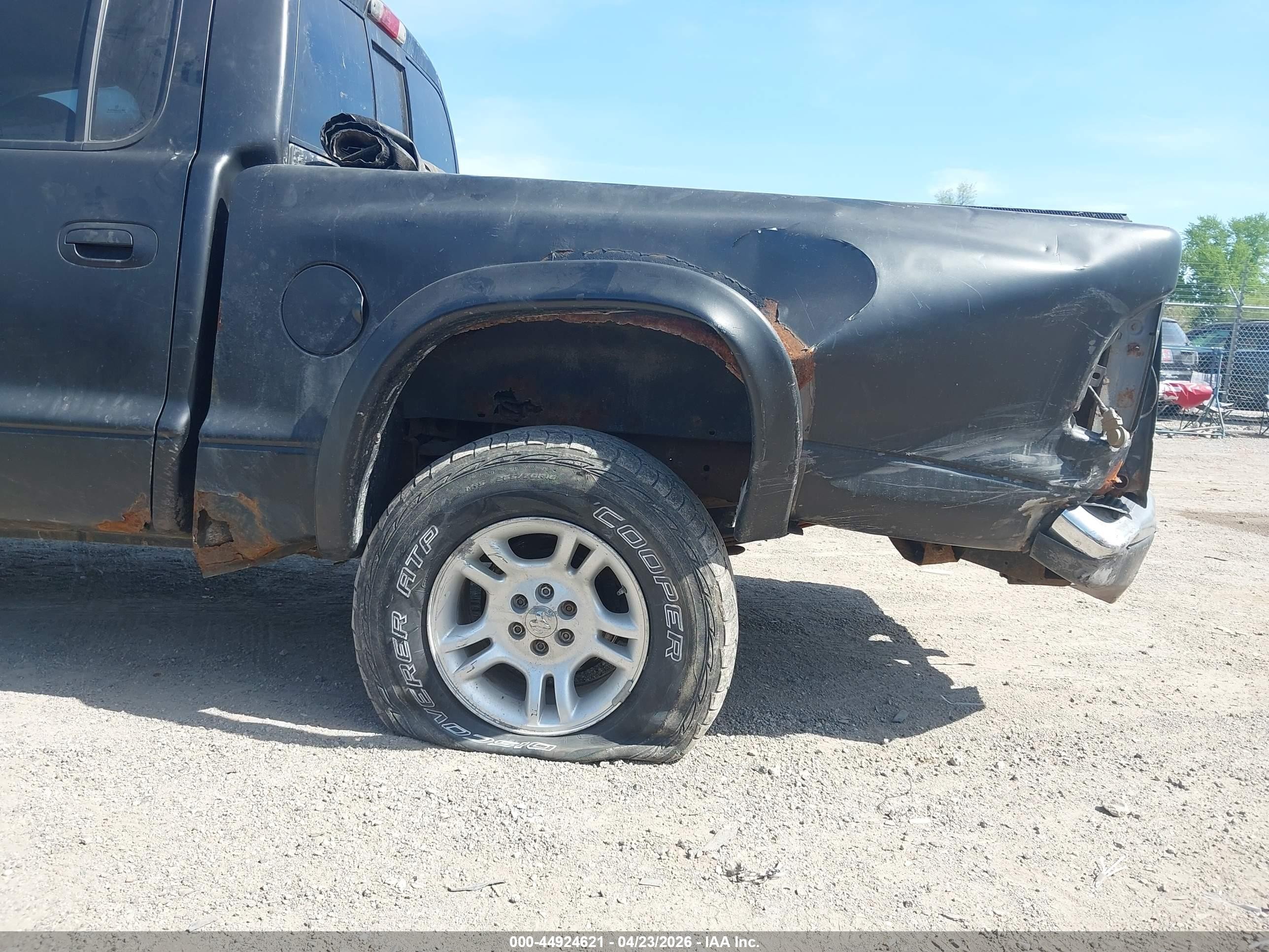 2004 Dodge Dakota Slt Black vin: 1D7HG48N94S704431