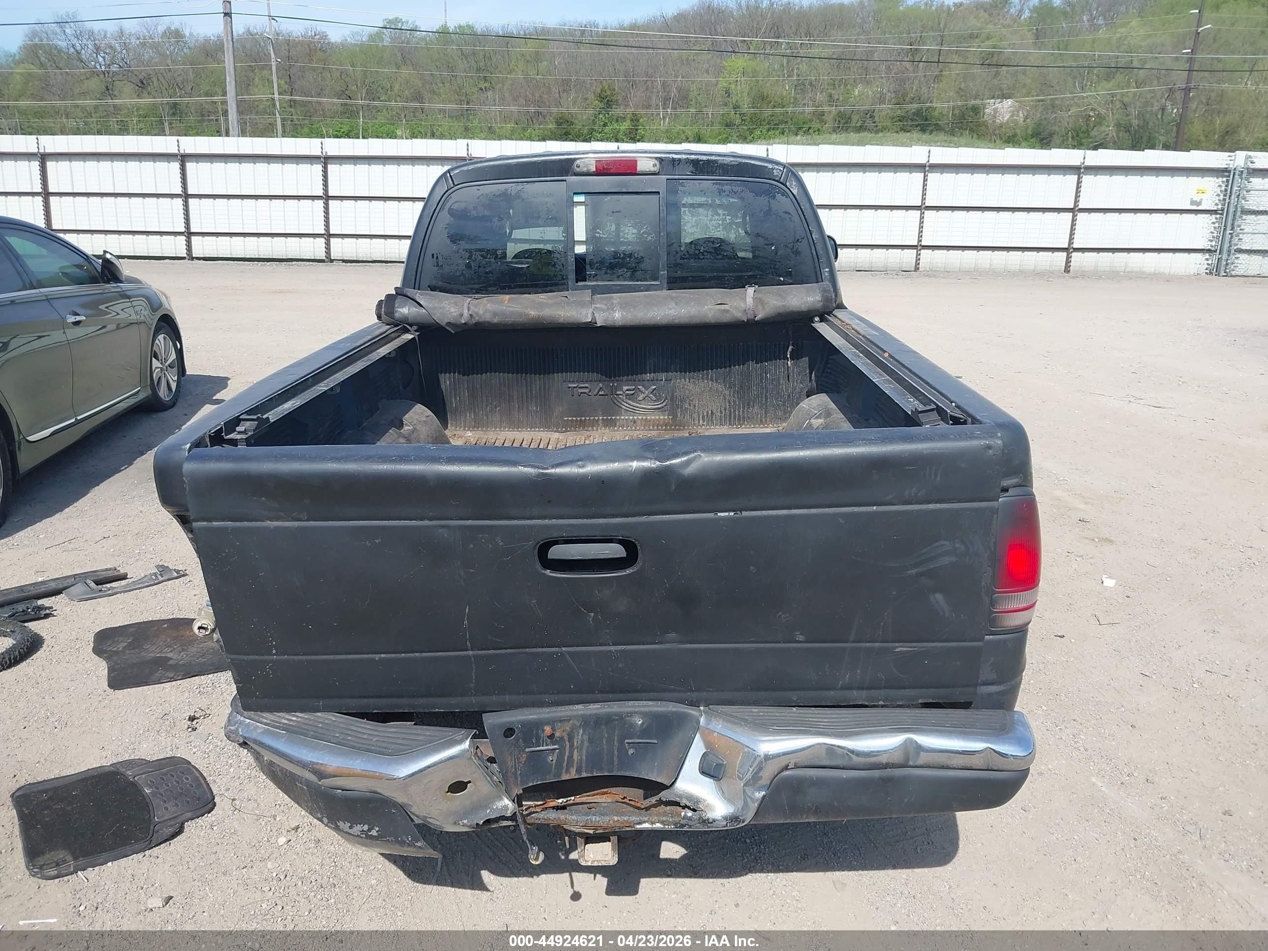 2004 Dodge Dakota Slt Black vin: 1D7HG48N94S704431