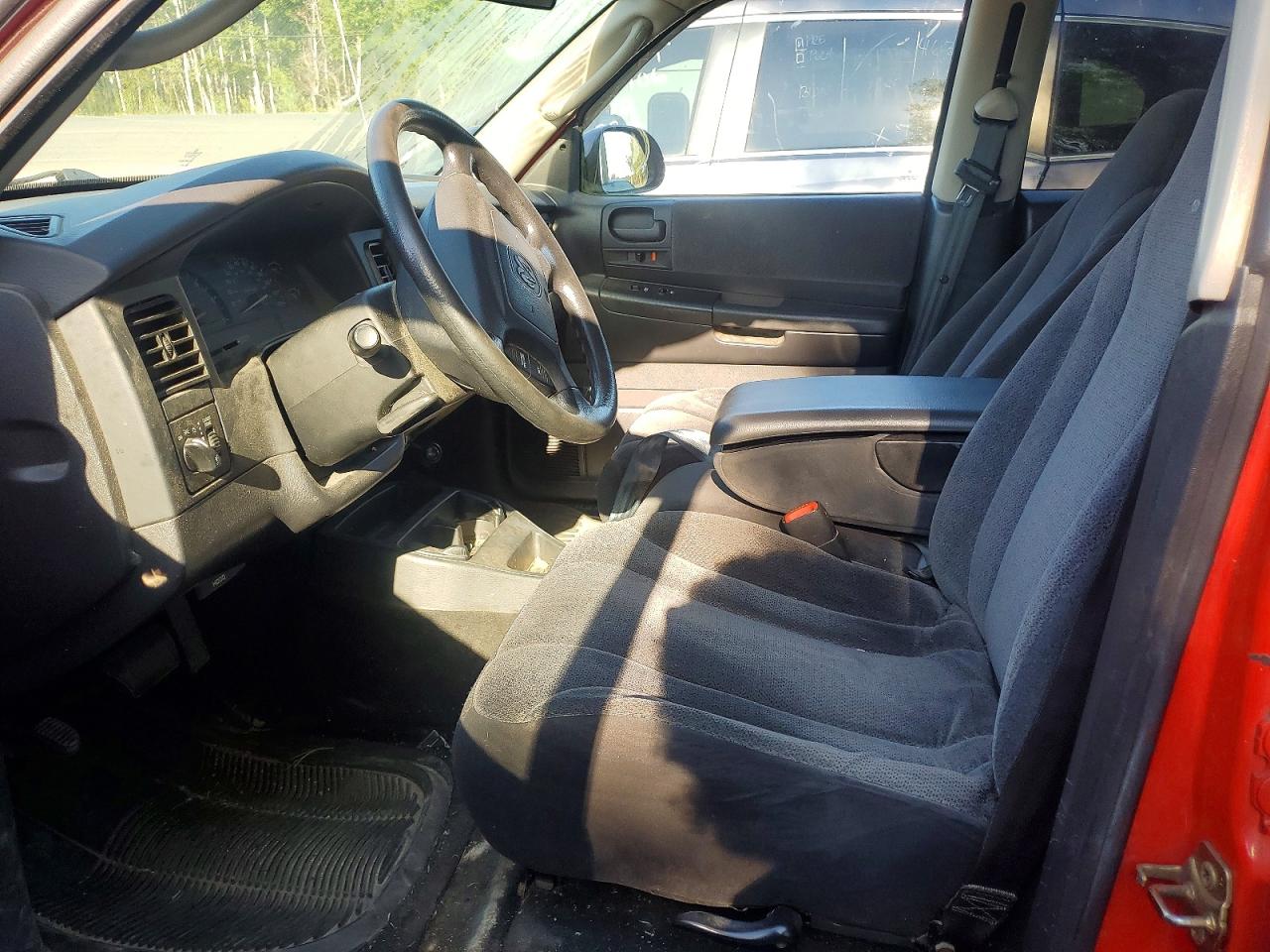 2004 Dodge Dakota Quad Slt Красный vin: 1D7HG48NX4S628198