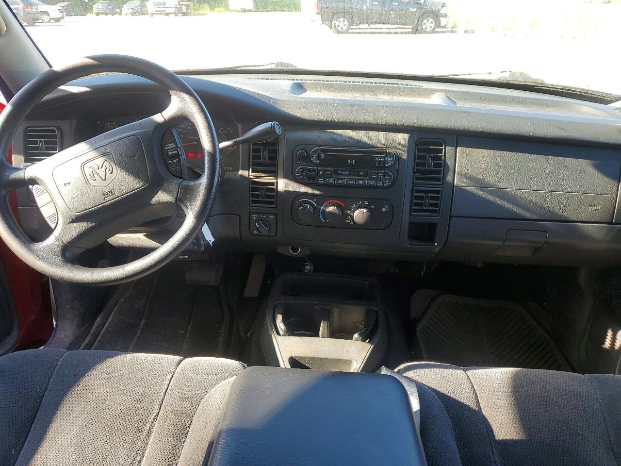 2004 Dodge Dakota Quad Slt Красный vin: 1D7HG48NX4S628198