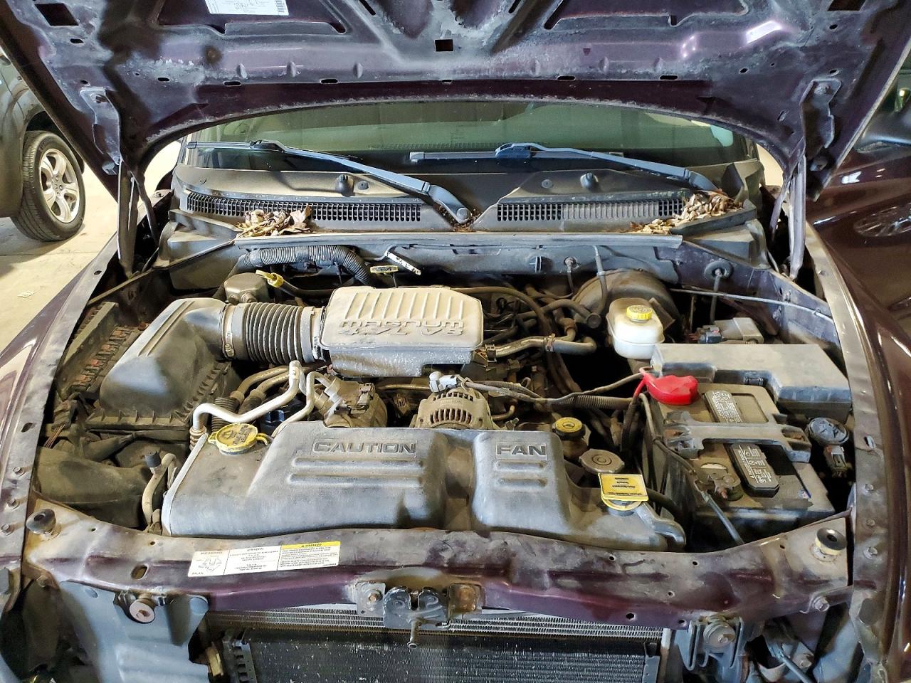 2004 Dodge Dakota Quad Slt Burgundy vin: 1D7HG48NX4S731041