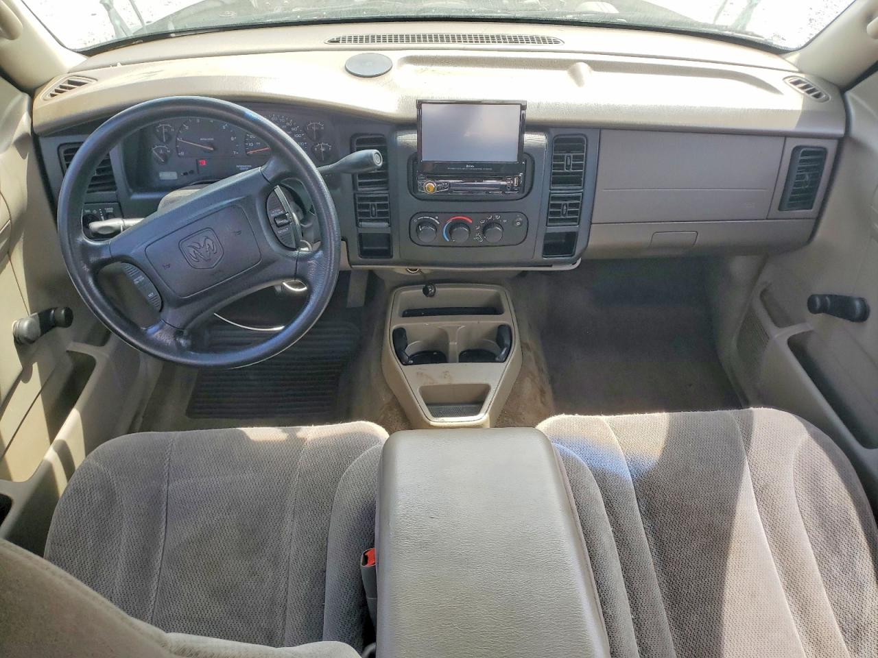 2004 Dodge Dakota Quad Sport White vin: 1D7HL38K24S505488
