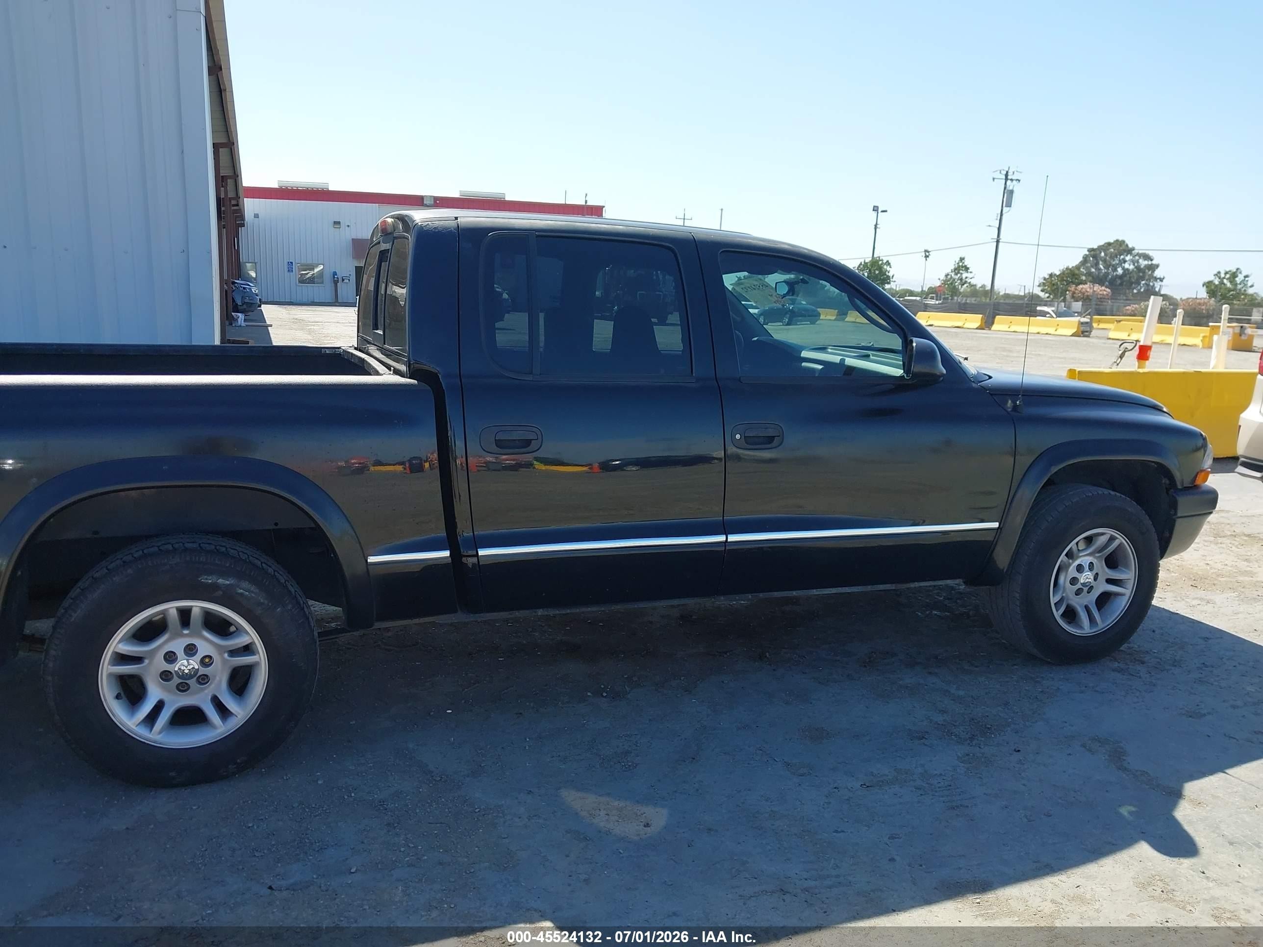 2003 Dodge Dakota Sport/sxt Black vin: 1D7HL38N13S196363