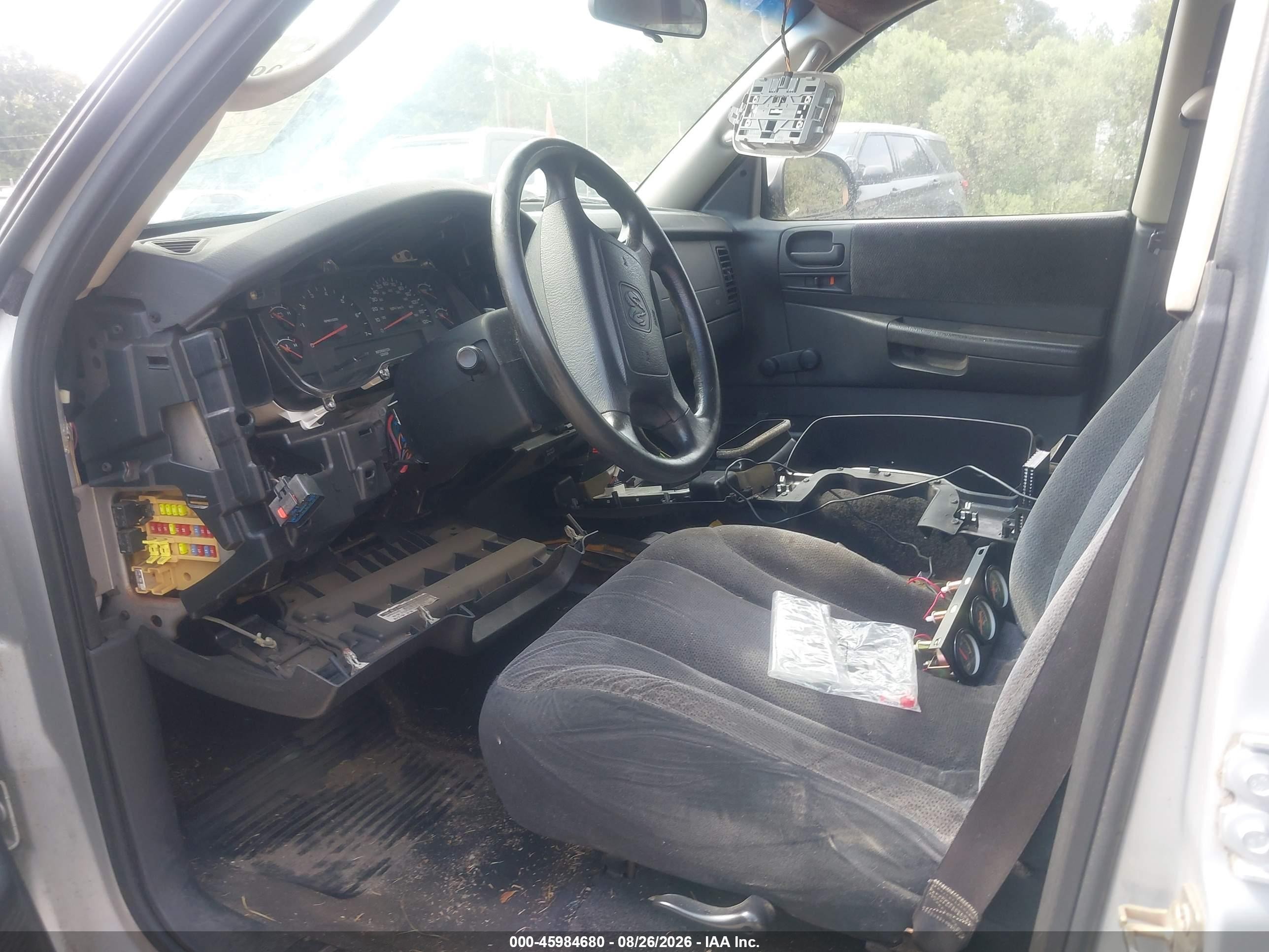 2004 Dodge Dakota Sport/sxt Серебряный vin: 1D7HL38N74S735053
