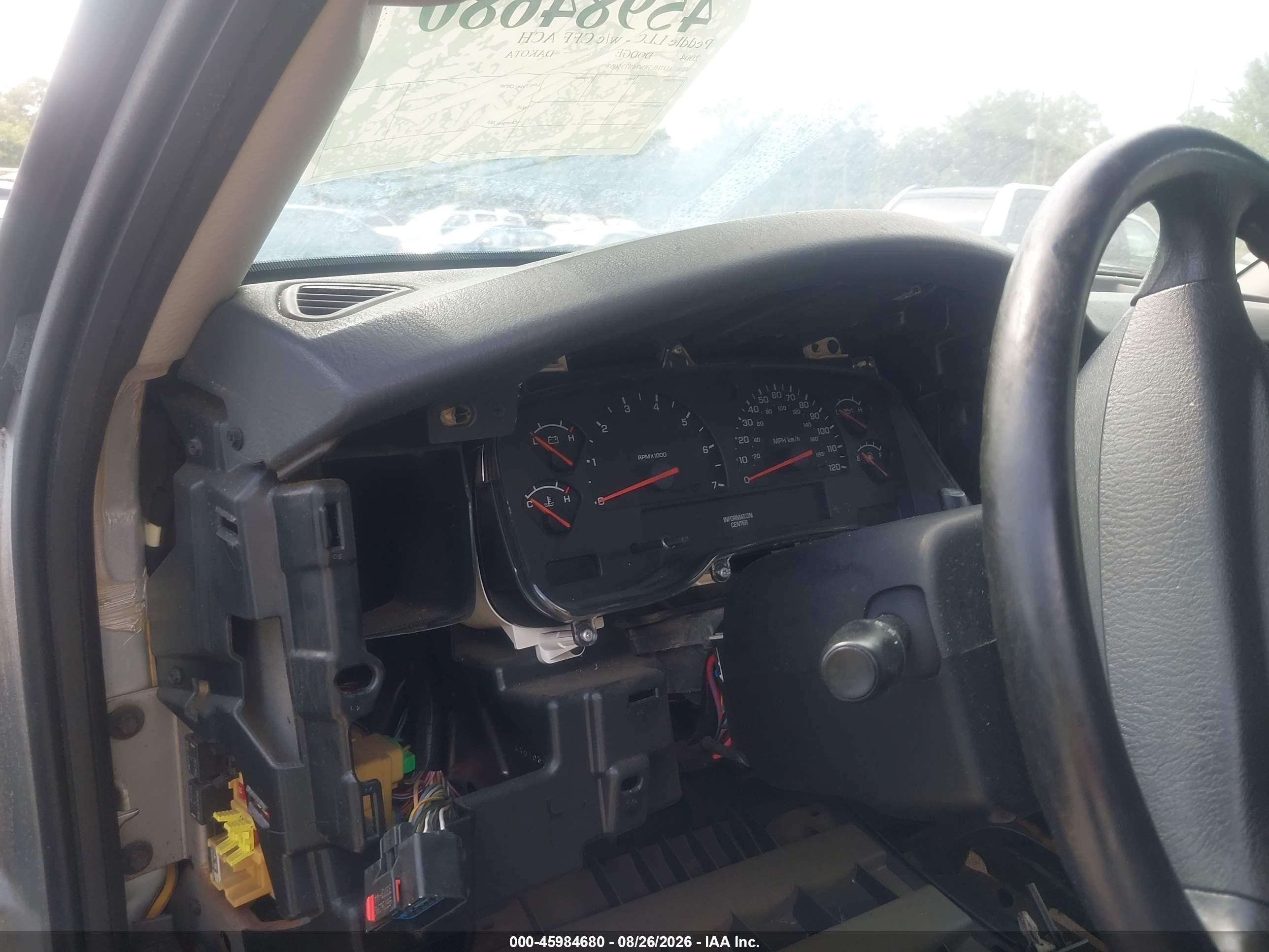 2004 Dodge Dakota Sport/sxt Серебряный vin: 1D7HL38N74S735053