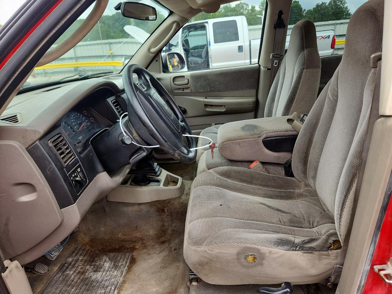 2003 Dodge Dakota Quad Sport Красный vin: 1D7HL38X23S275669