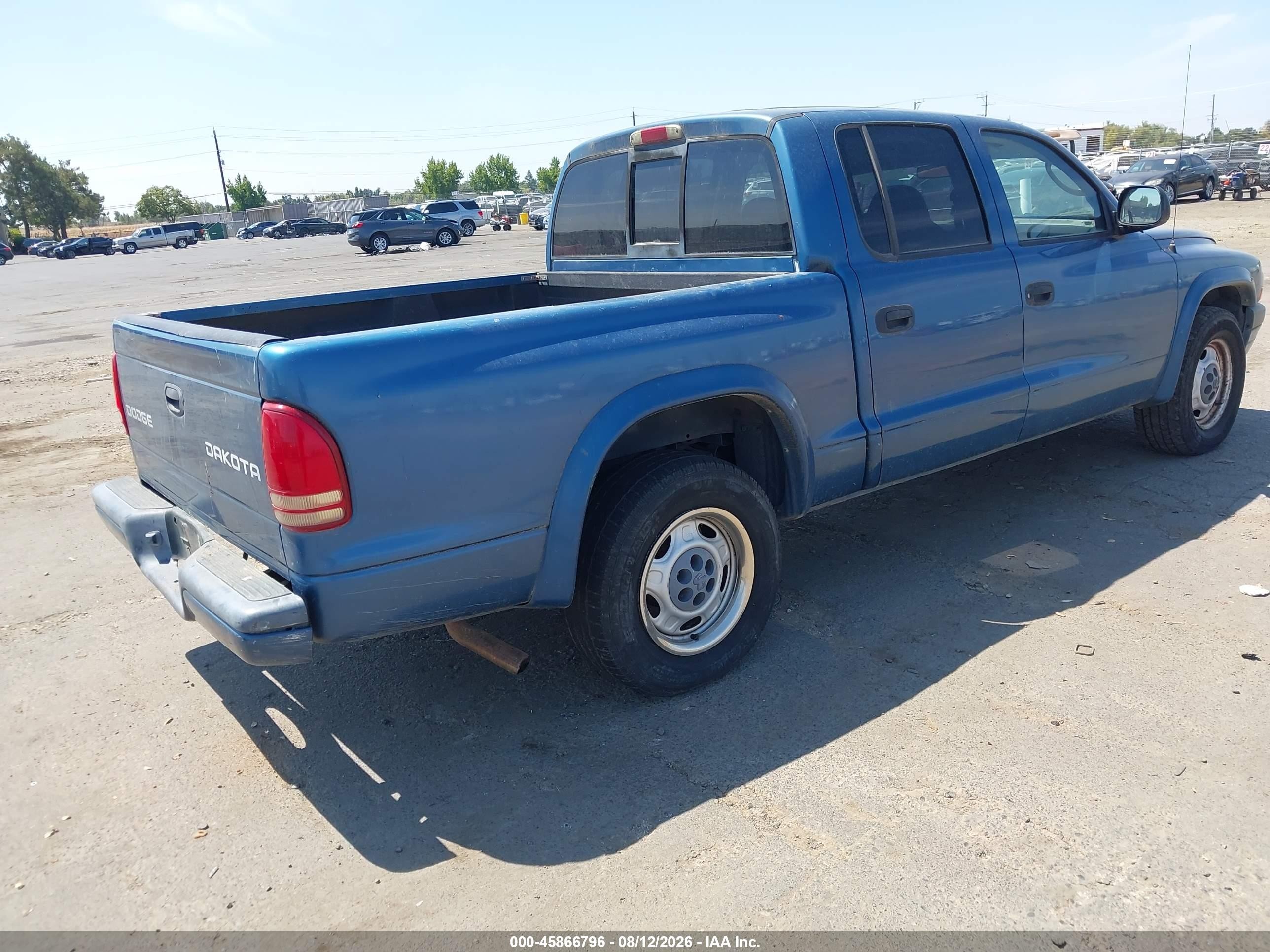 2003 Dodge Dakota Sport/sxt Синий vin: 1D7HL38X63S196313