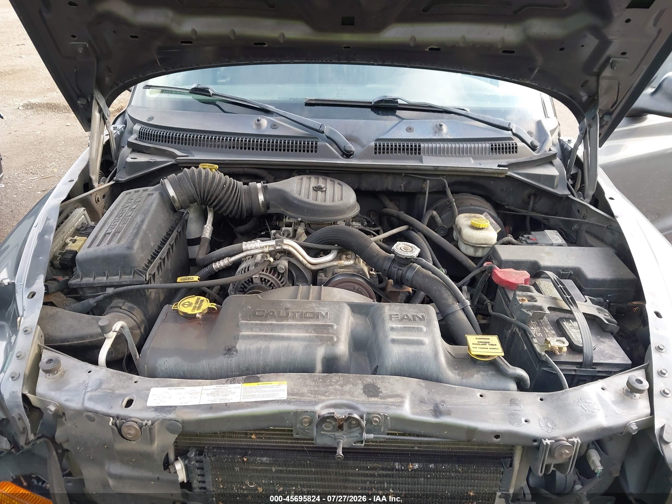 2003 Dodge Dakota Sport/sxt Gray vin: 1D7HL38X63S381395