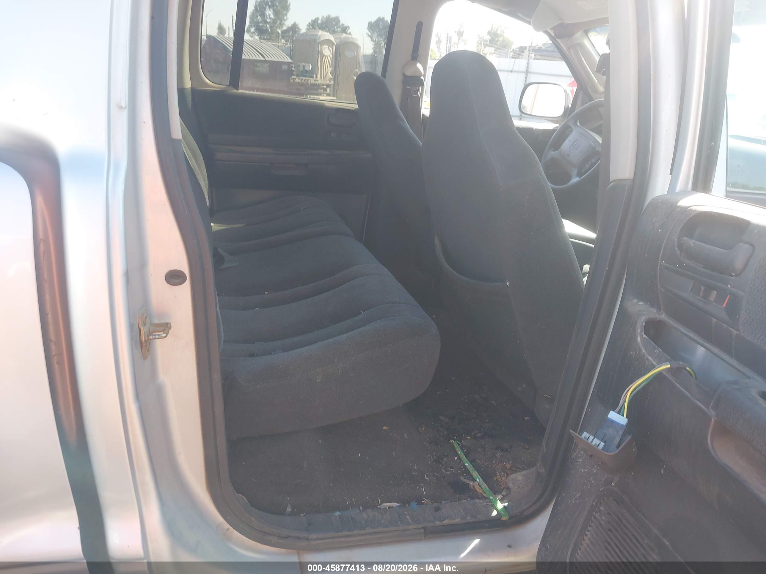2004 Dodge Dakota Slt Серый vin: 1D7HL48K54S713435