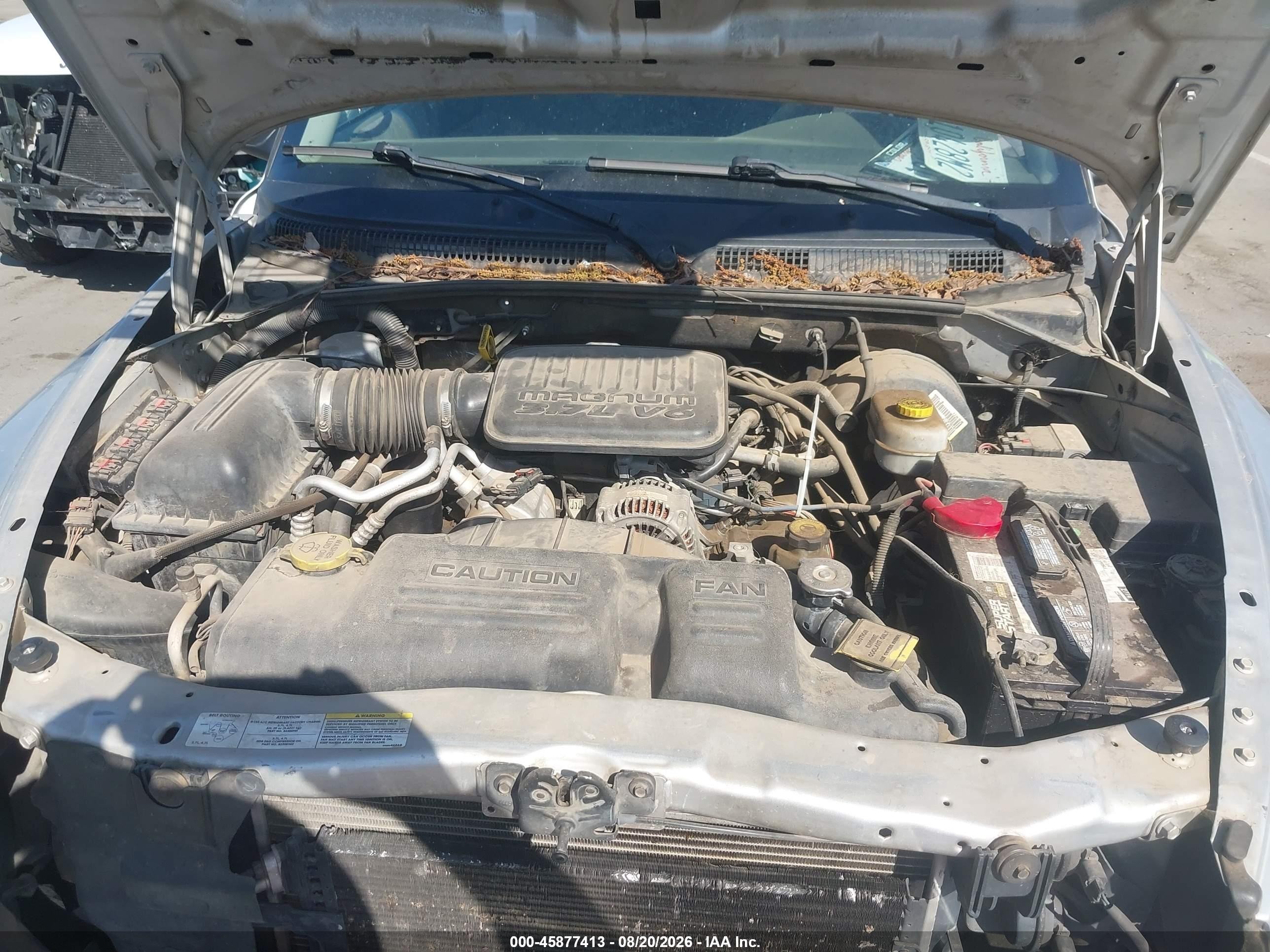 2004 Dodge Dakota Slt Серый vin: 1D7HL48K54S713435
