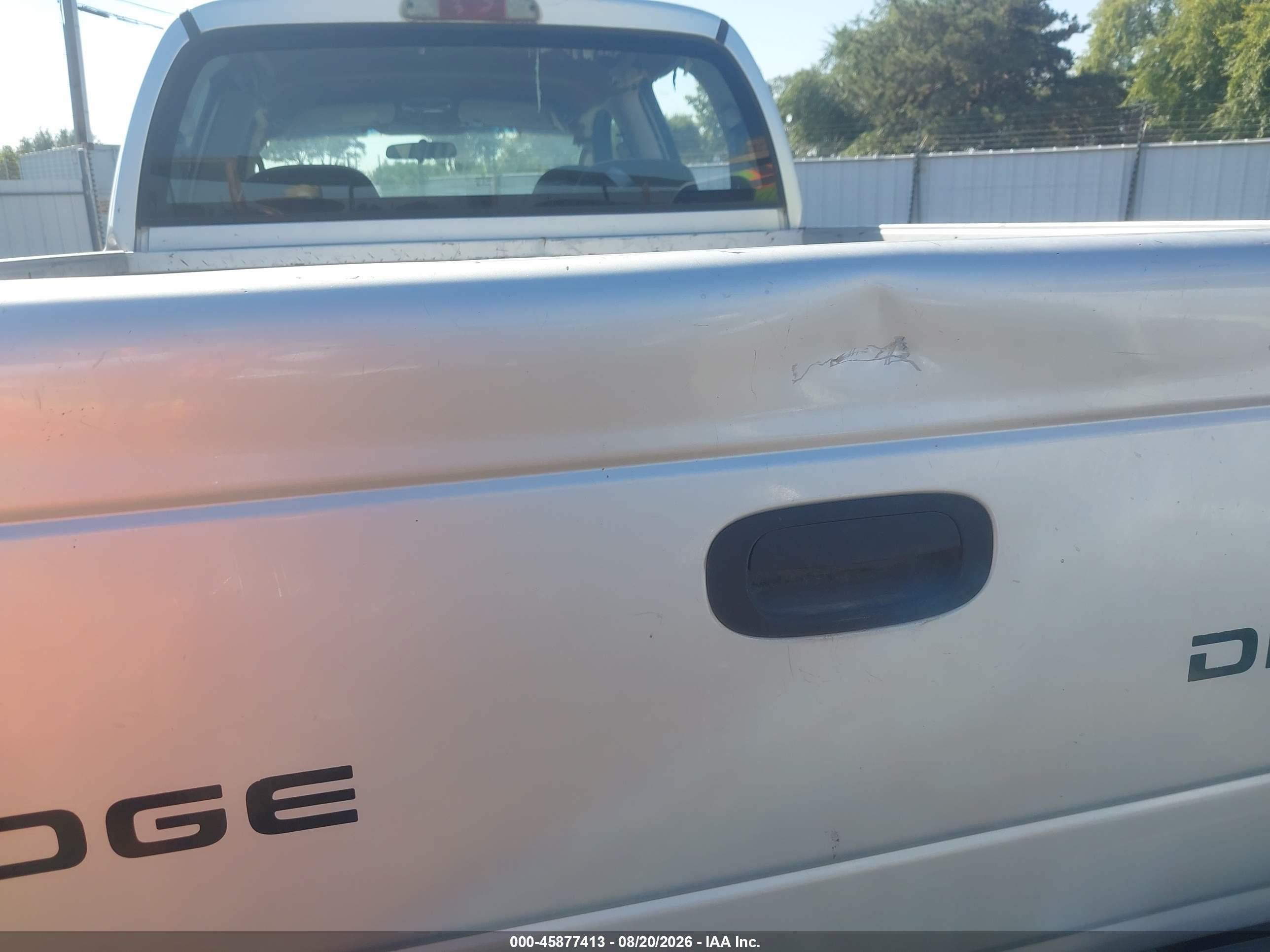 2004 Dodge Dakota Slt Серый vin: 1D7HL48K54S713435