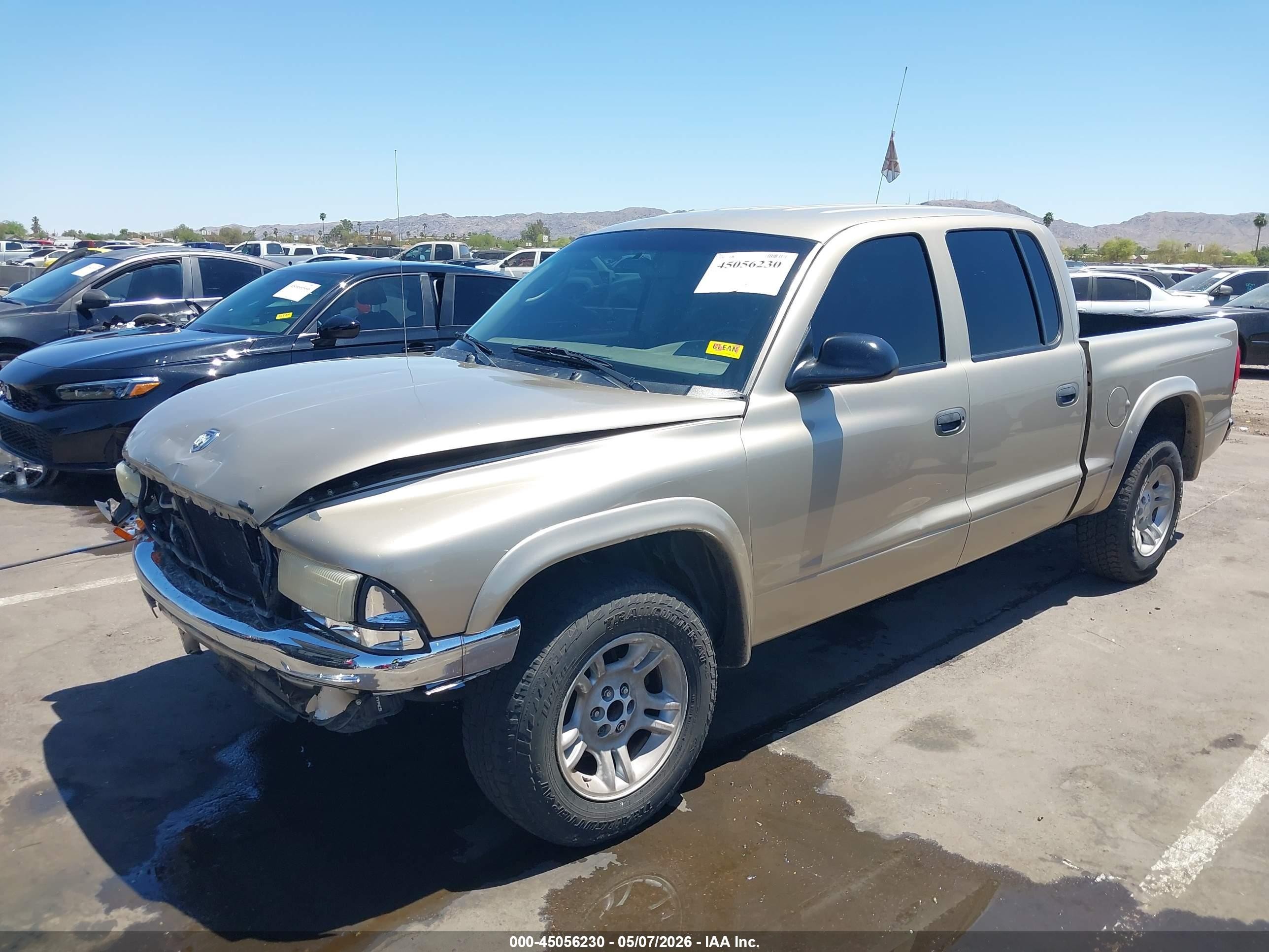 2004 Dodge Dakota Slt Gold vin: 1D7HL48KX4S548921